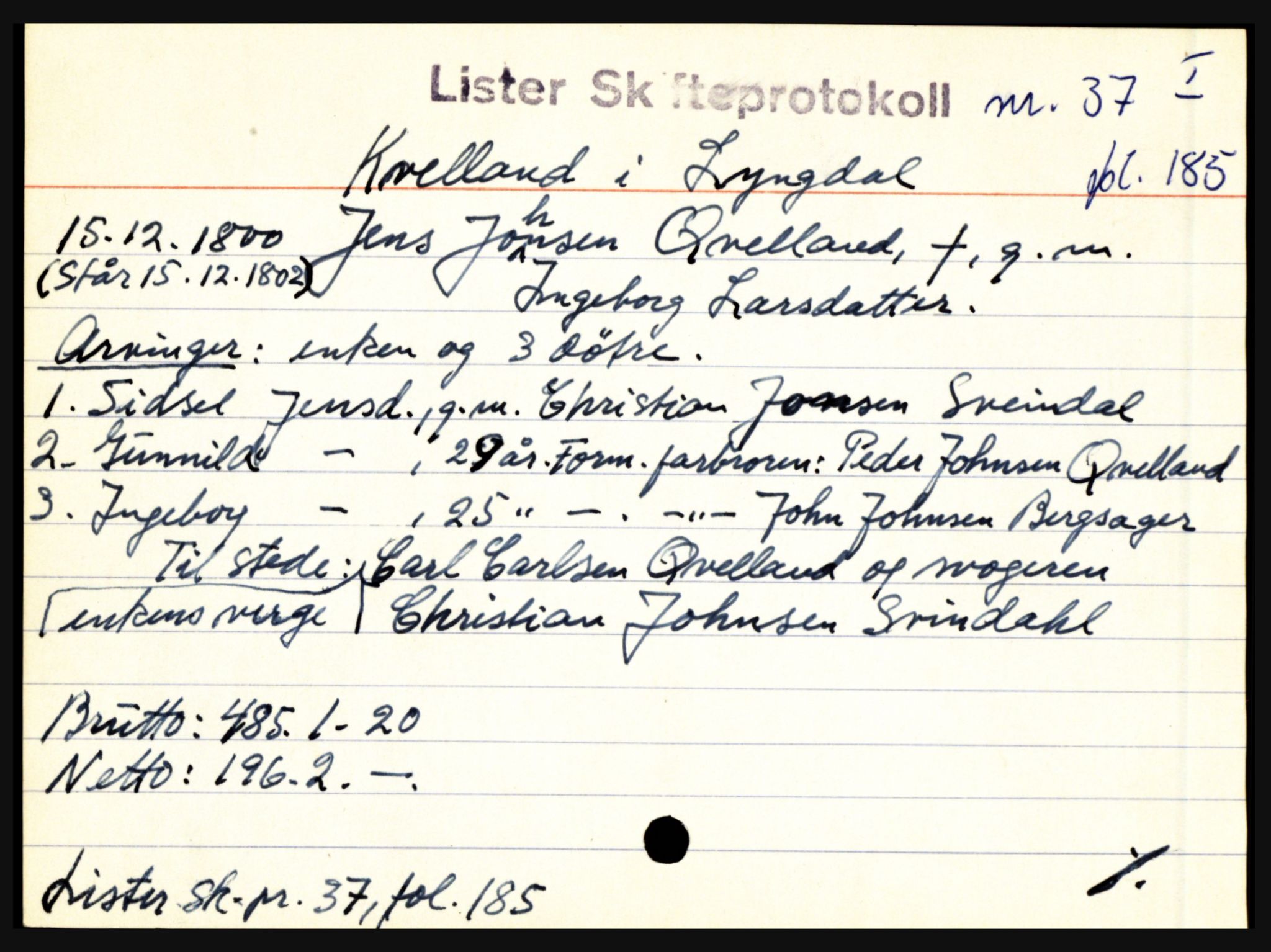 Lister sorenskriveri, AV/SAK-1221-0003/H, p. 21221