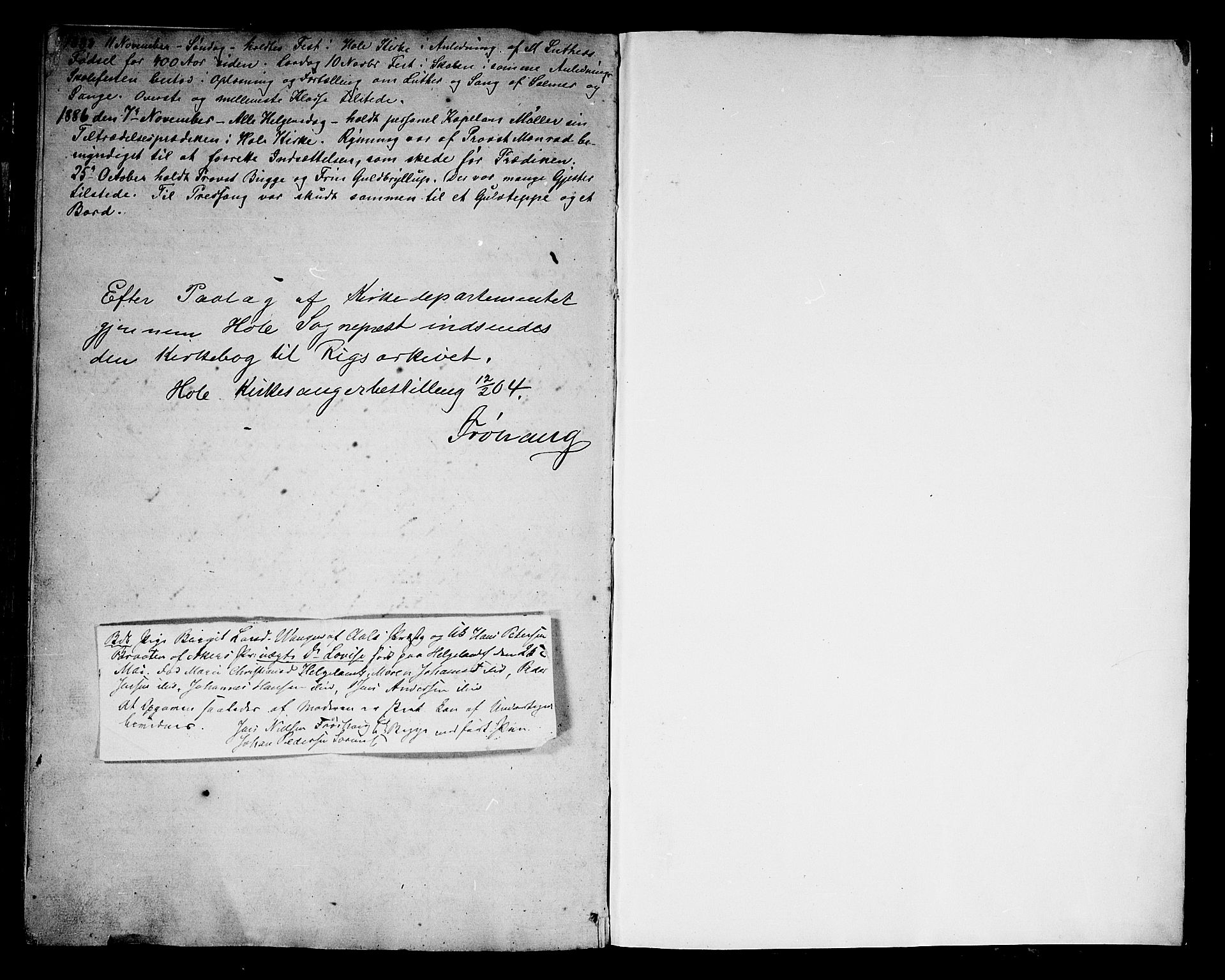 Hole kirkebøker, AV/SAKO-A-228/G/Ga/L0002: Parish register (copy) no. I 2, 1842-1878, p. 188