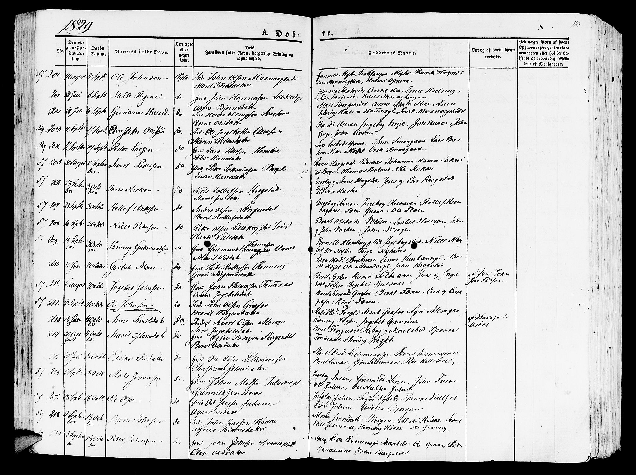 Ministerialprotokoller, klokkerbøker og fødselsregistre - Nord-Trøndelag, SAT/A-1458/709/L0070: Parish register (official) no. 709A10, 1820-1832, p. 115