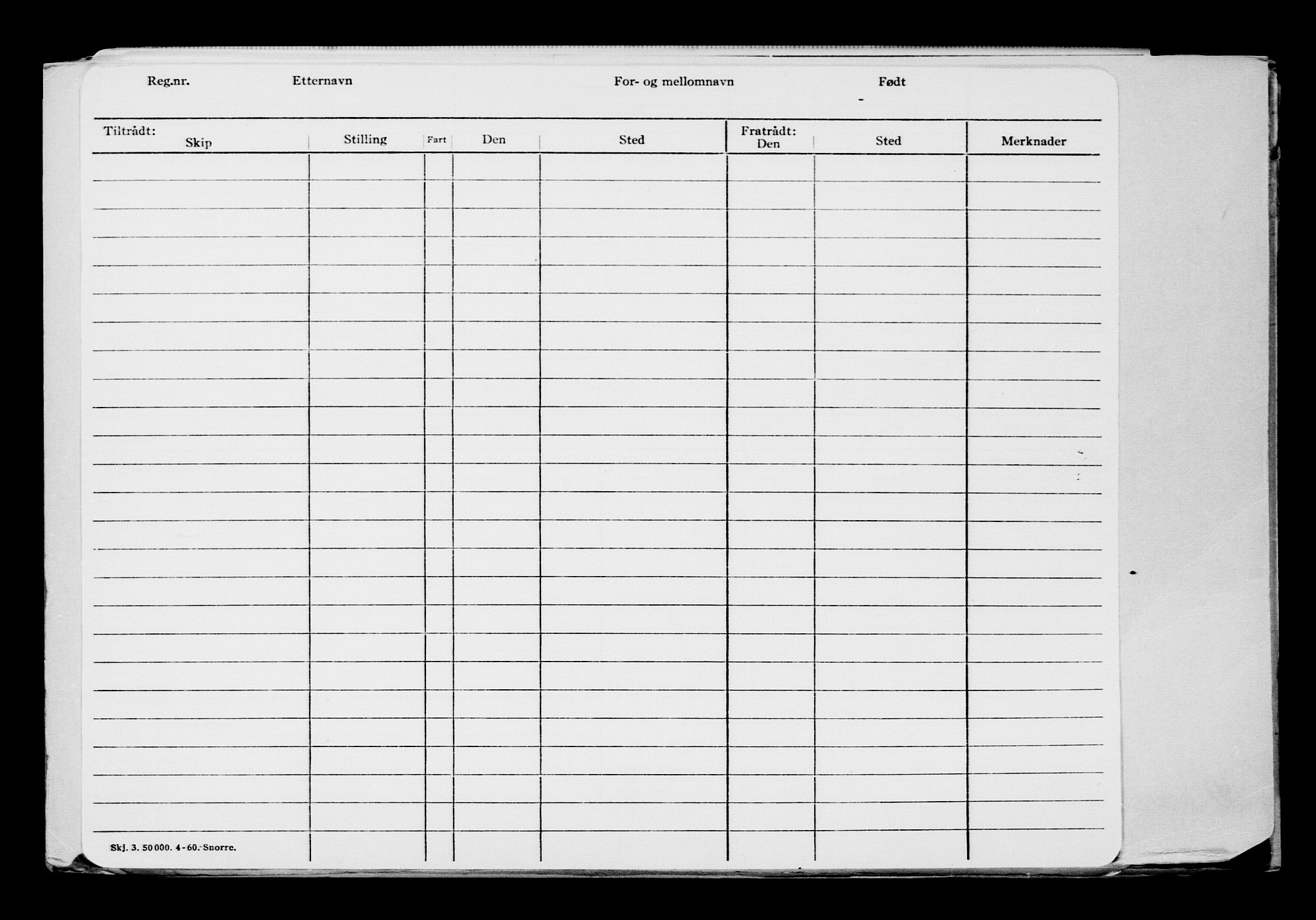 Direktoratet for sjømenn, RA/S-3545/G/Gb/L0166: Hovedkort, 1919, p. 201