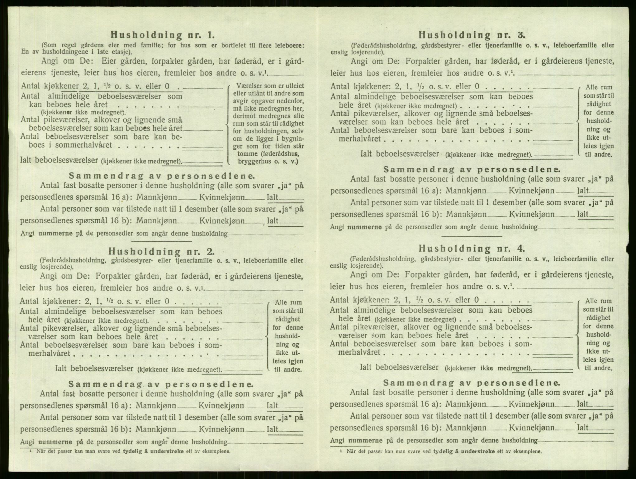 SAKO, 1920 census for Lier, 1920, p. 1610