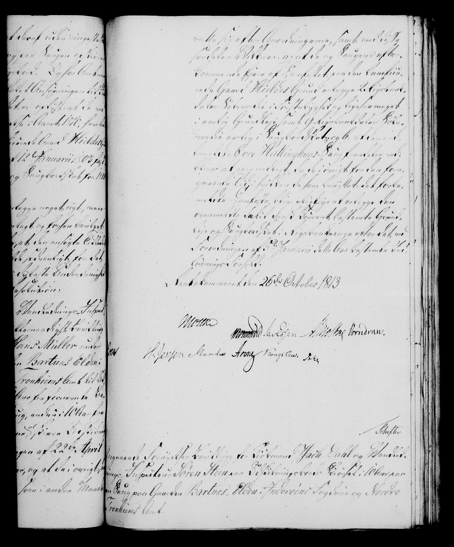 Rentekammeret, Kammerkanselliet, AV/RA-EA-3111/G/Gf/Gfa/L0095: Norsk relasjons- og resolusjonsprotokoll (merket RK 52.95), 1813-1814, p. 509