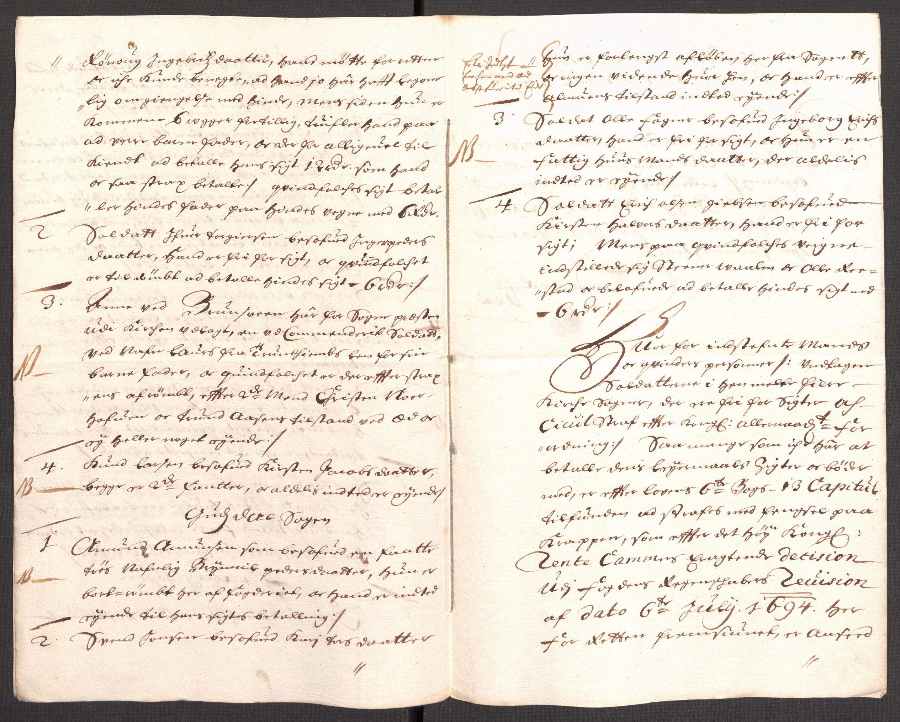 Rentekammeret inntil 1814, Reviderte regnskaper, Fogderegnskap, RA/EA-4092/R17/L1170: Fogderegnskap Gudbrandsdal, 1696-1697, p. 45