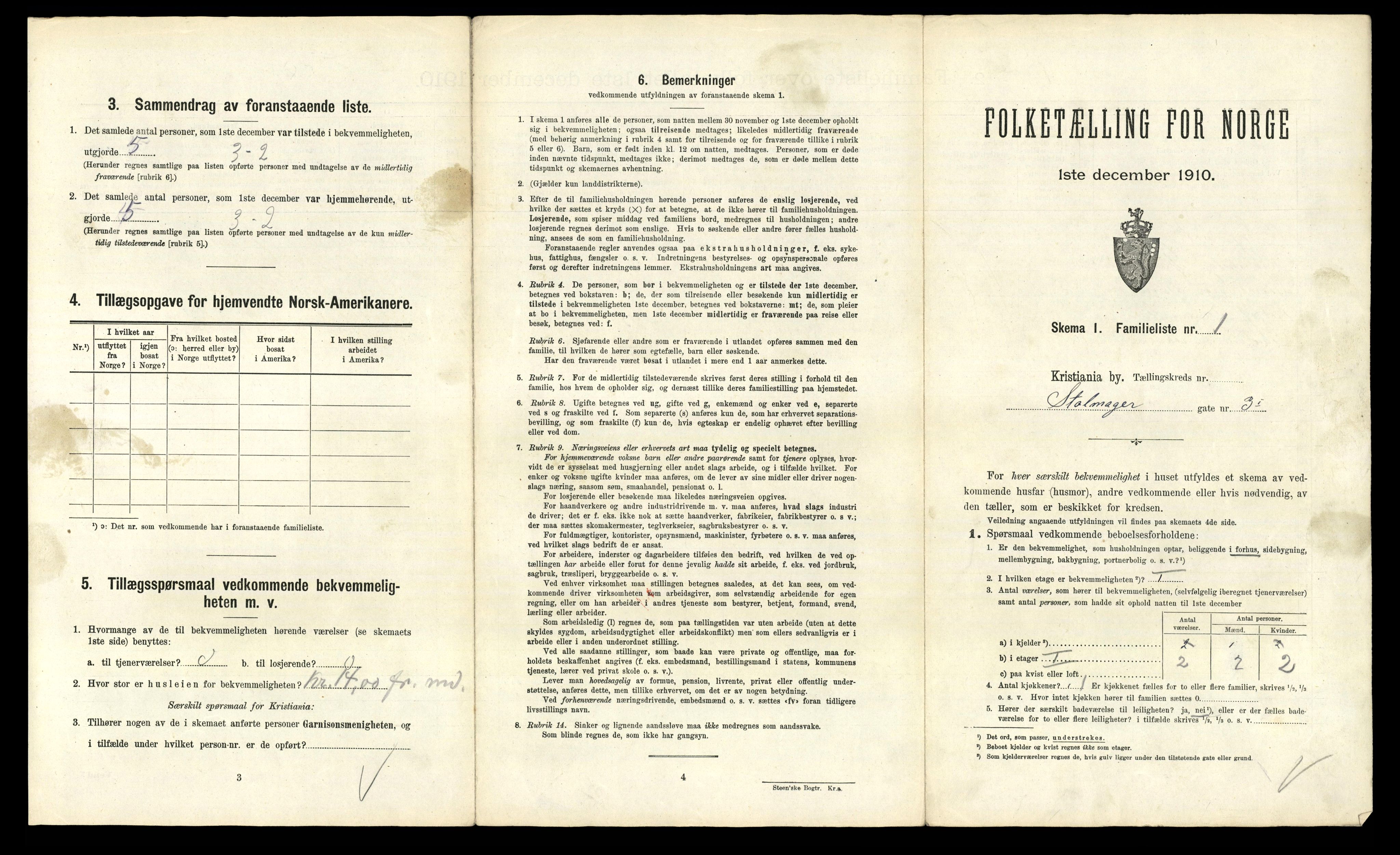 RA, 1910 census for Kristiania, 1910, p. 98401