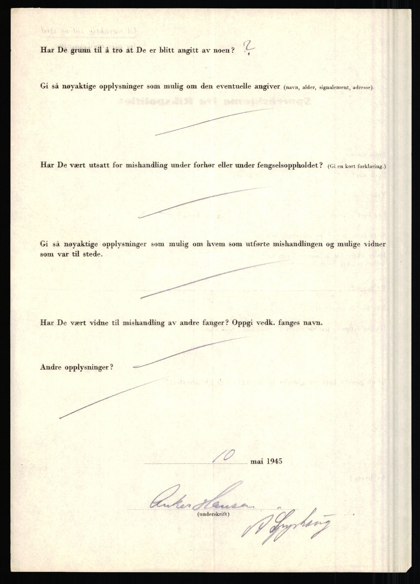 Rikspolitisjefen, AV/RA-S-1560/L/L0006: Hansen, Adolf Boye - Hemstad, Gunnar, 1940-1945, p. 14