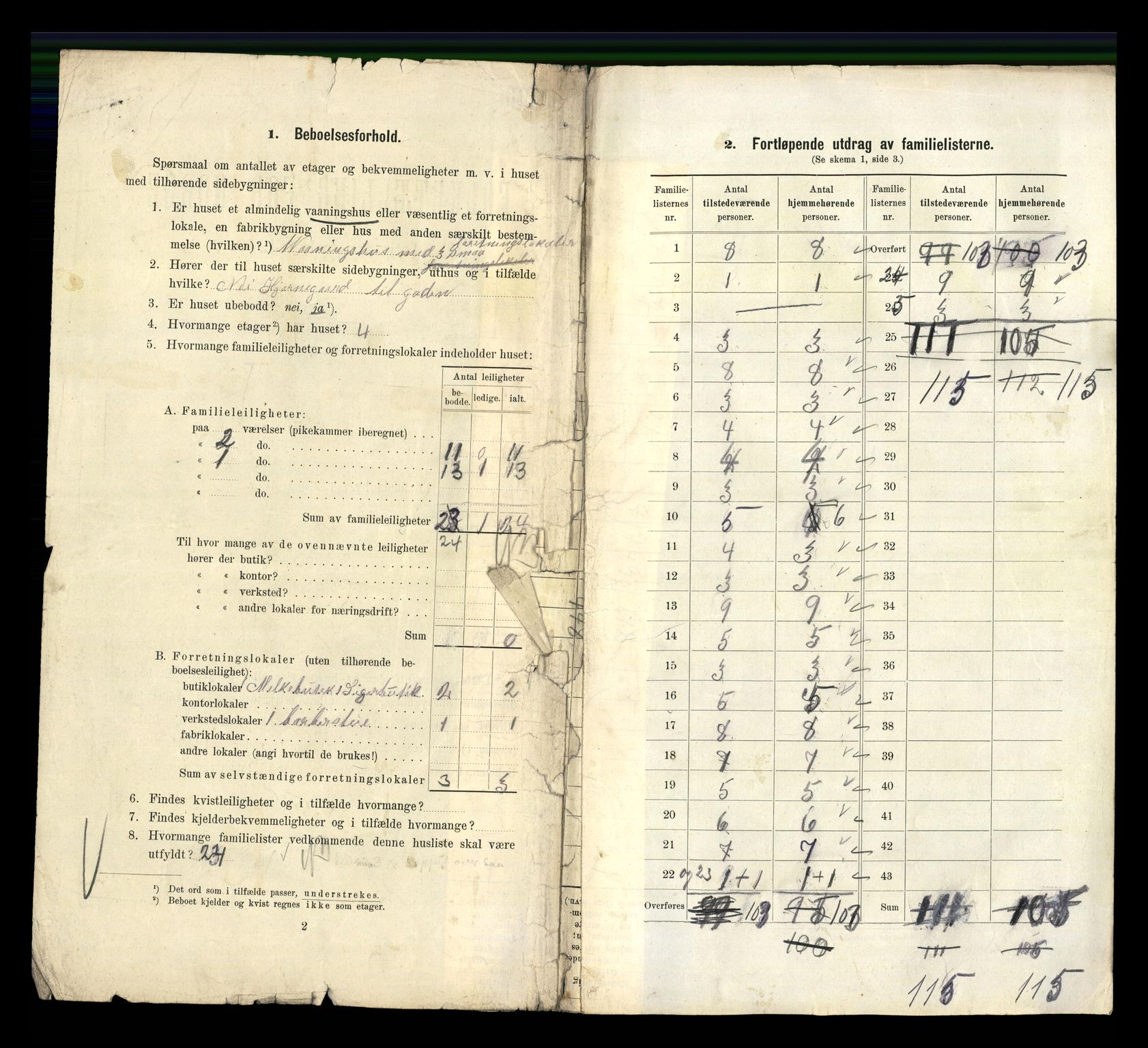 RA, 1910 census for Kristiania, 1910, p. 34742