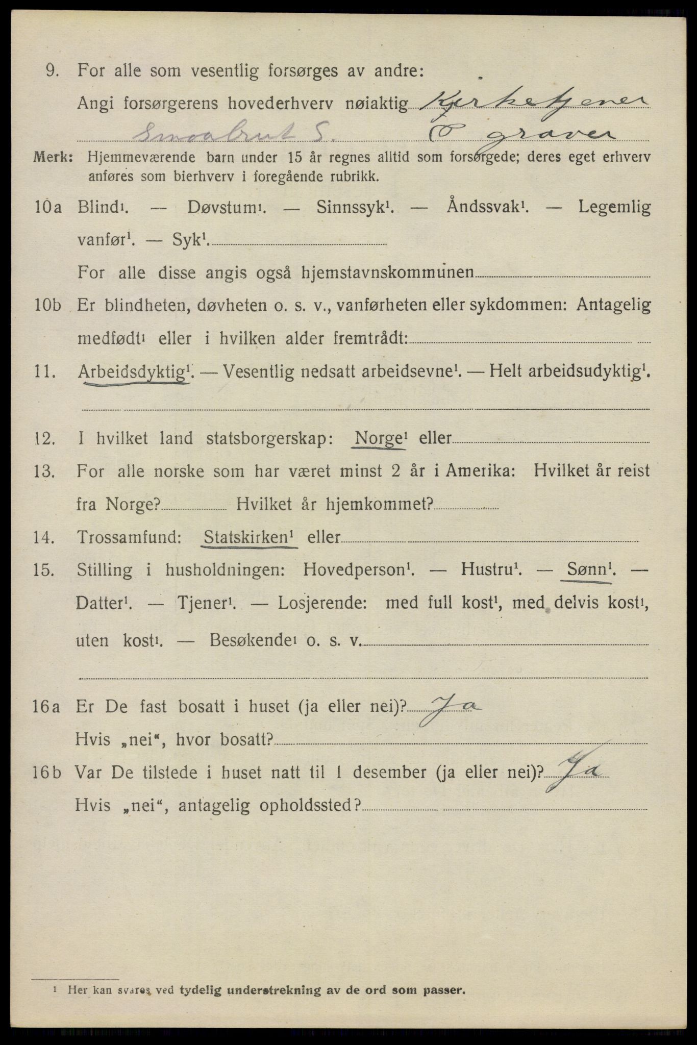 SAO, 1920 census for Ås, 1920, p. 6903