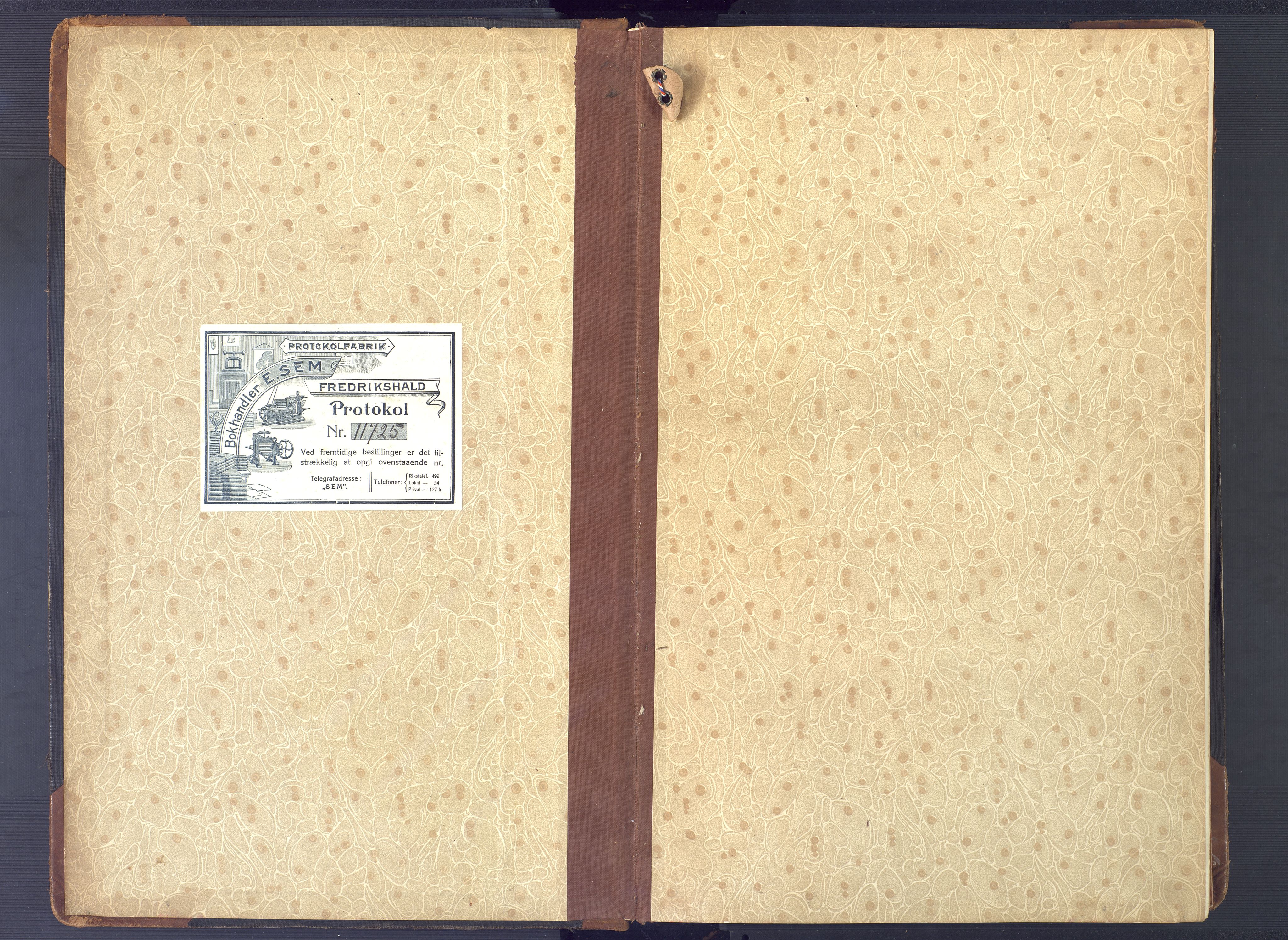 Austre Moland sokneprestkontor, SAK/1111-0001/F/Fb/Fbb/L0004: Parish register (copy) no. B 4, 1914-1929