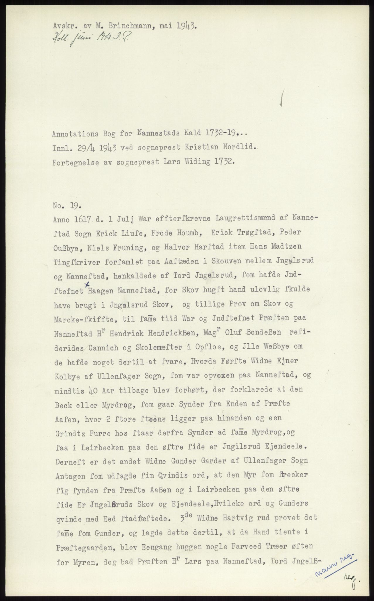 Samlinger til kildeutgivelse, Diplomavskriftsamlingen, RA/EA-4053/H/Ha, p. 1134