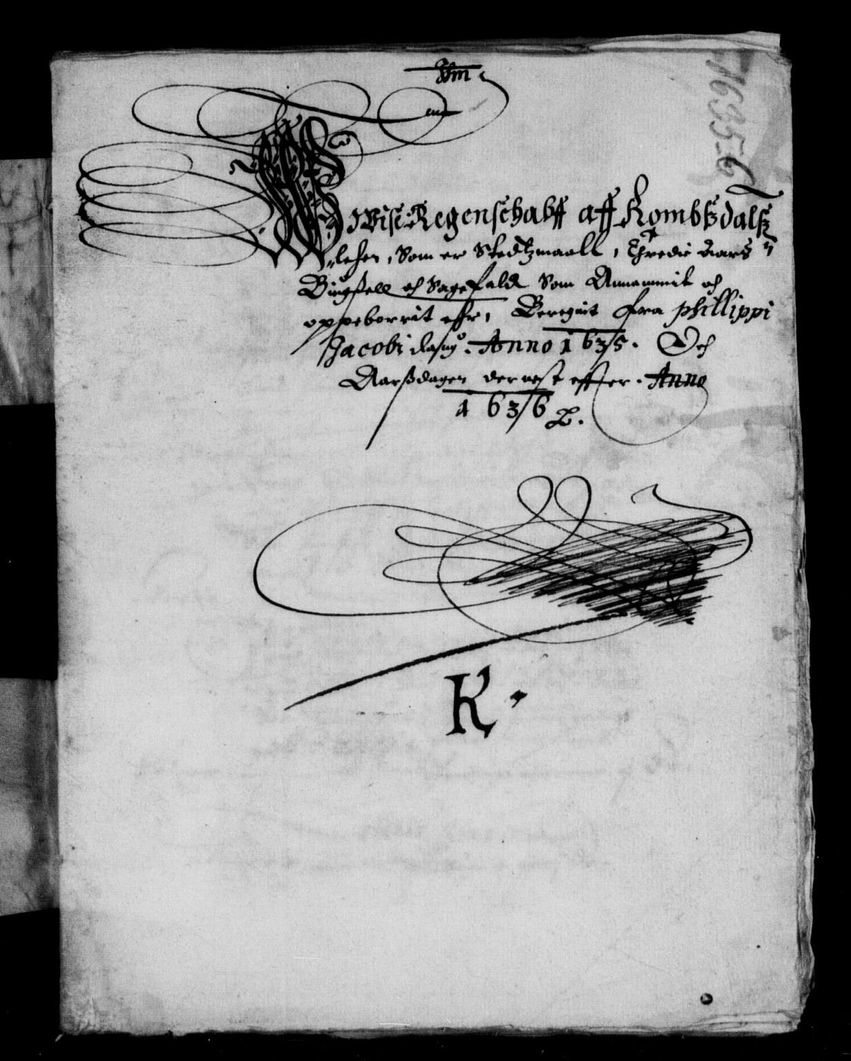 Rentekammeret inntil 1814, Reviderte regnskaper, Lensregnskaper, AV/RA-EA-5023/R/Rb/Rbw/L0056: Trondheim len, 1634-1636