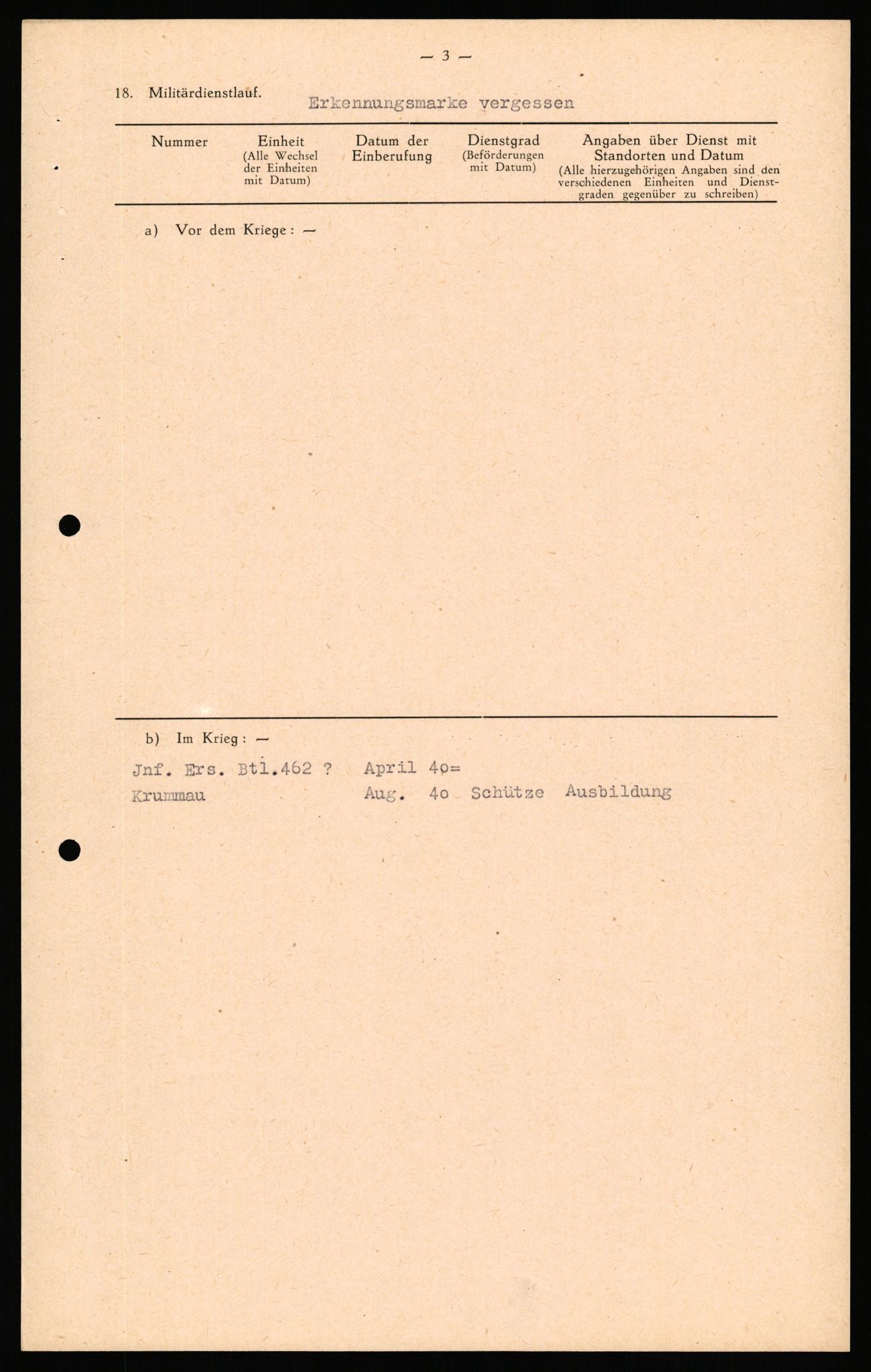 Forsvaret, Forsvarets overkommando II, AV/RA-RAFA-3915/D/Db/L0040: CI Questionaires. Tyske okkupasjonsstyrker i Norge. Østerrikere., 1945-1946, p. 446