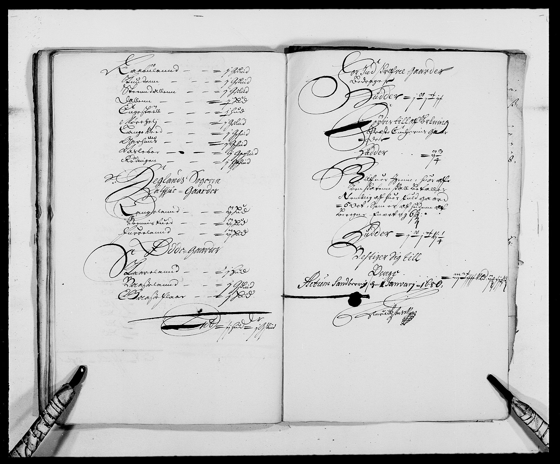 Rentekammeret inntil 1814, Reviderte regnskaper, Fogderegnskap, AV/RA-EA-4092/R40/L2436: Fogderegnskap Råbyggelag, 1679-1680, p. 104