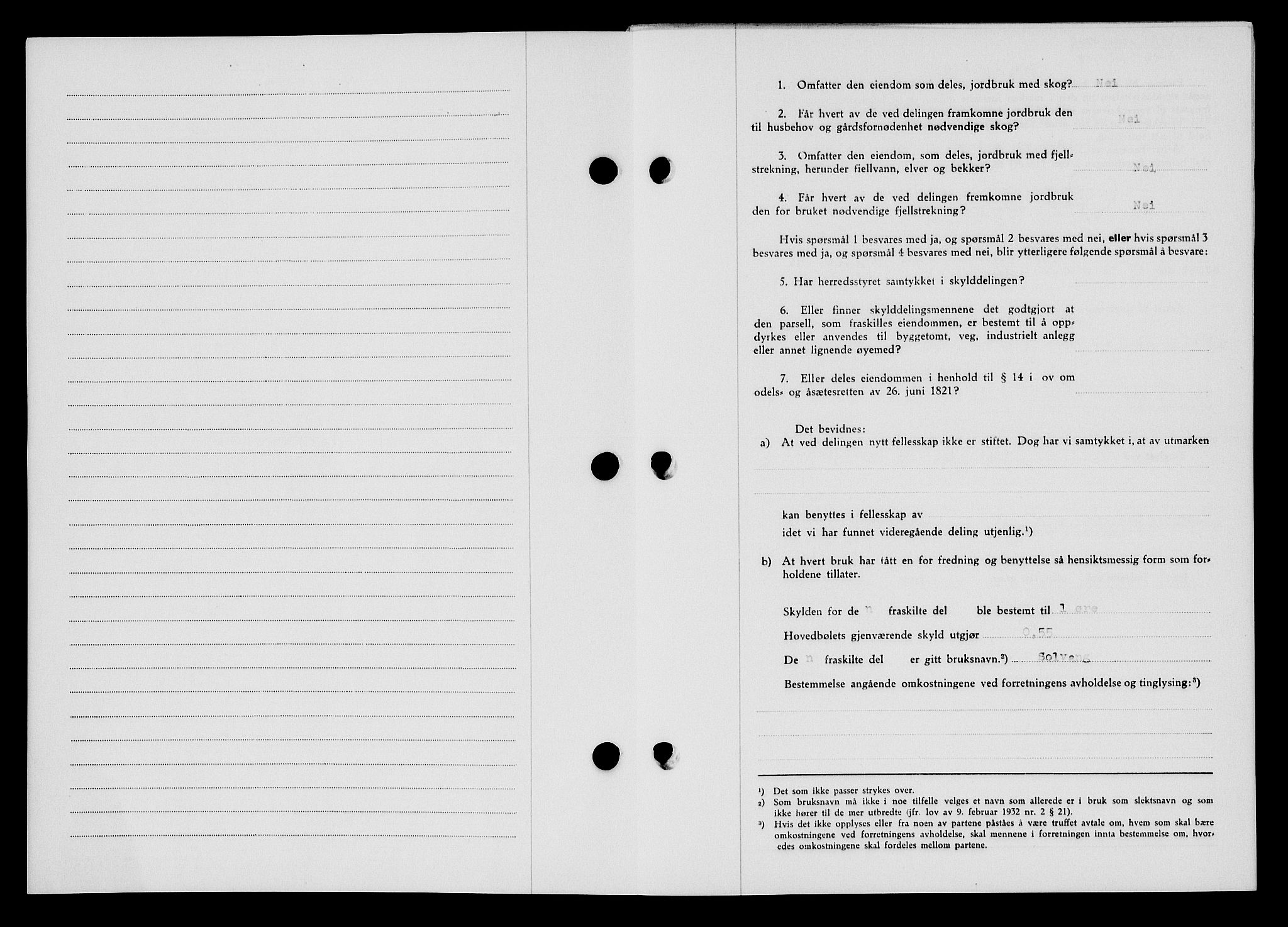 Flekkefjord sorenskriveri, SAK/1221-0001/G/Gb/Gba/L0060: Mortgage book no. A-8, 1945-1946, Diary no: : 509/1946