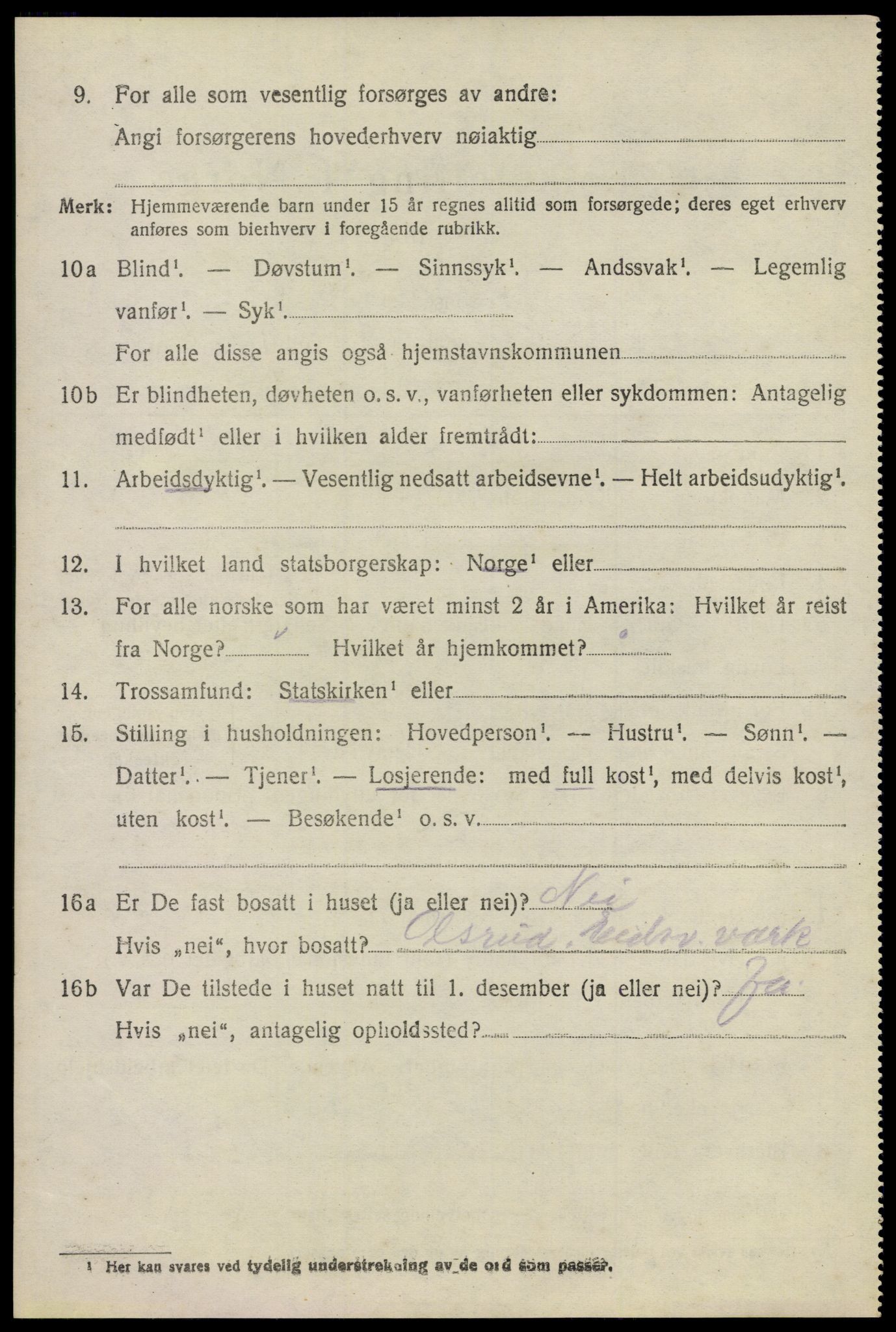 SAO, 1920 census for Eidsvoll, 1920, p. 15896