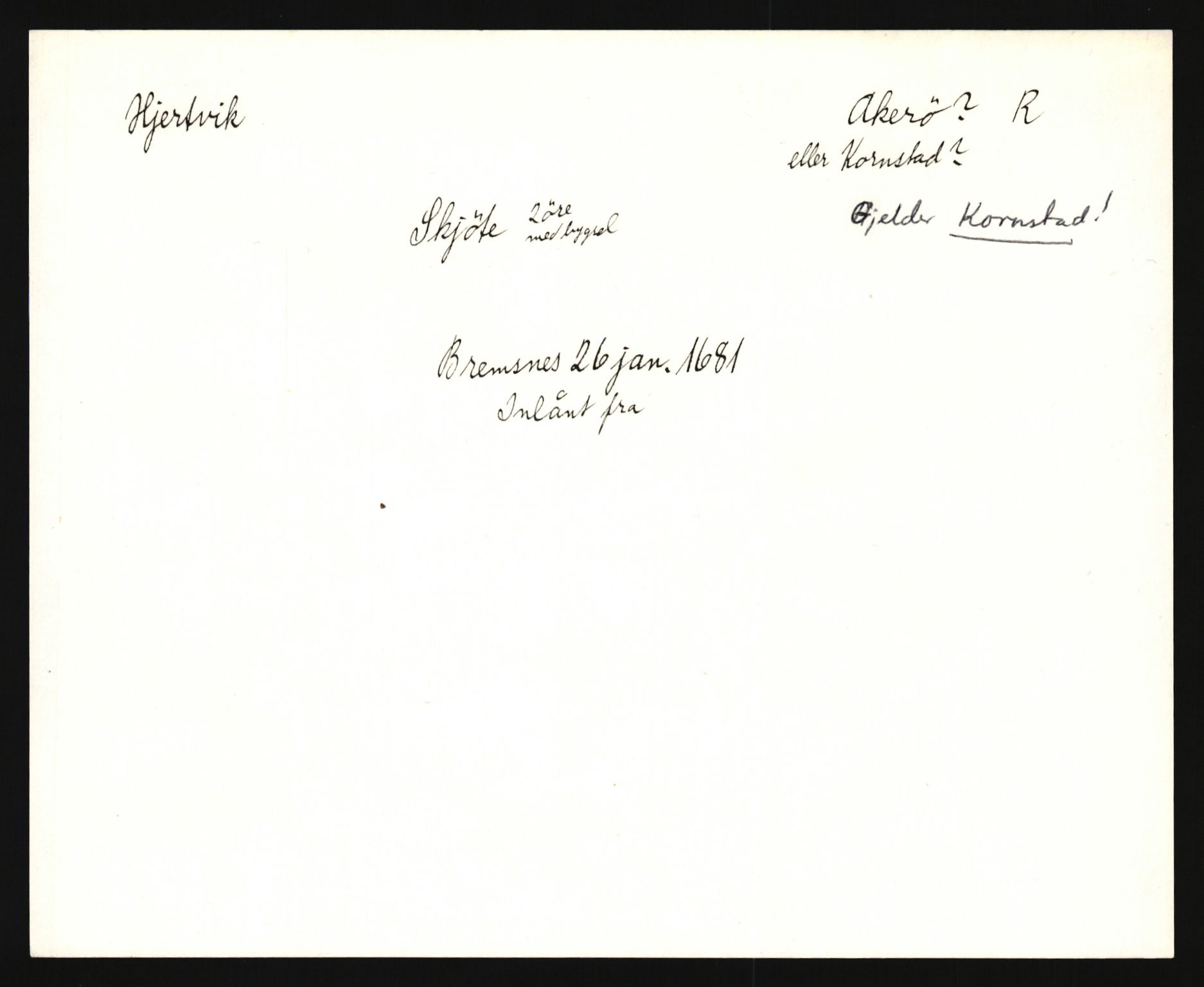 Riksarkivets diplomsamling, AV/RA-EA-5965/F35/F35e/L0031: Registreringssedler Møre og Romsdal, 1400-1700, p. 515