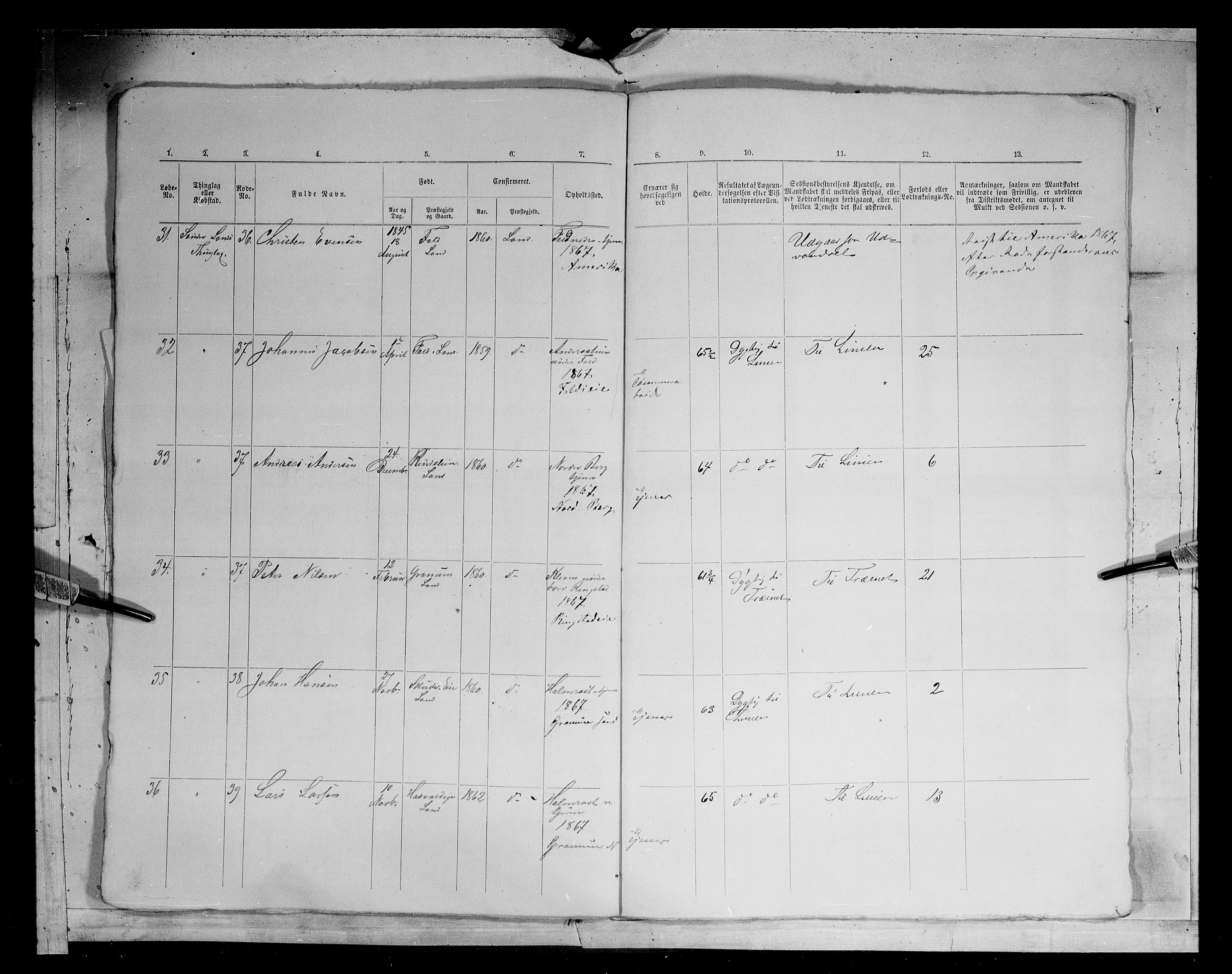 Fylkesmannen i Oppland, AV/SAH-FYO-002/1/K/Kg/L1167: Søndre og Nordre Land, Vestre Toten, 1860-1879, p. 9244