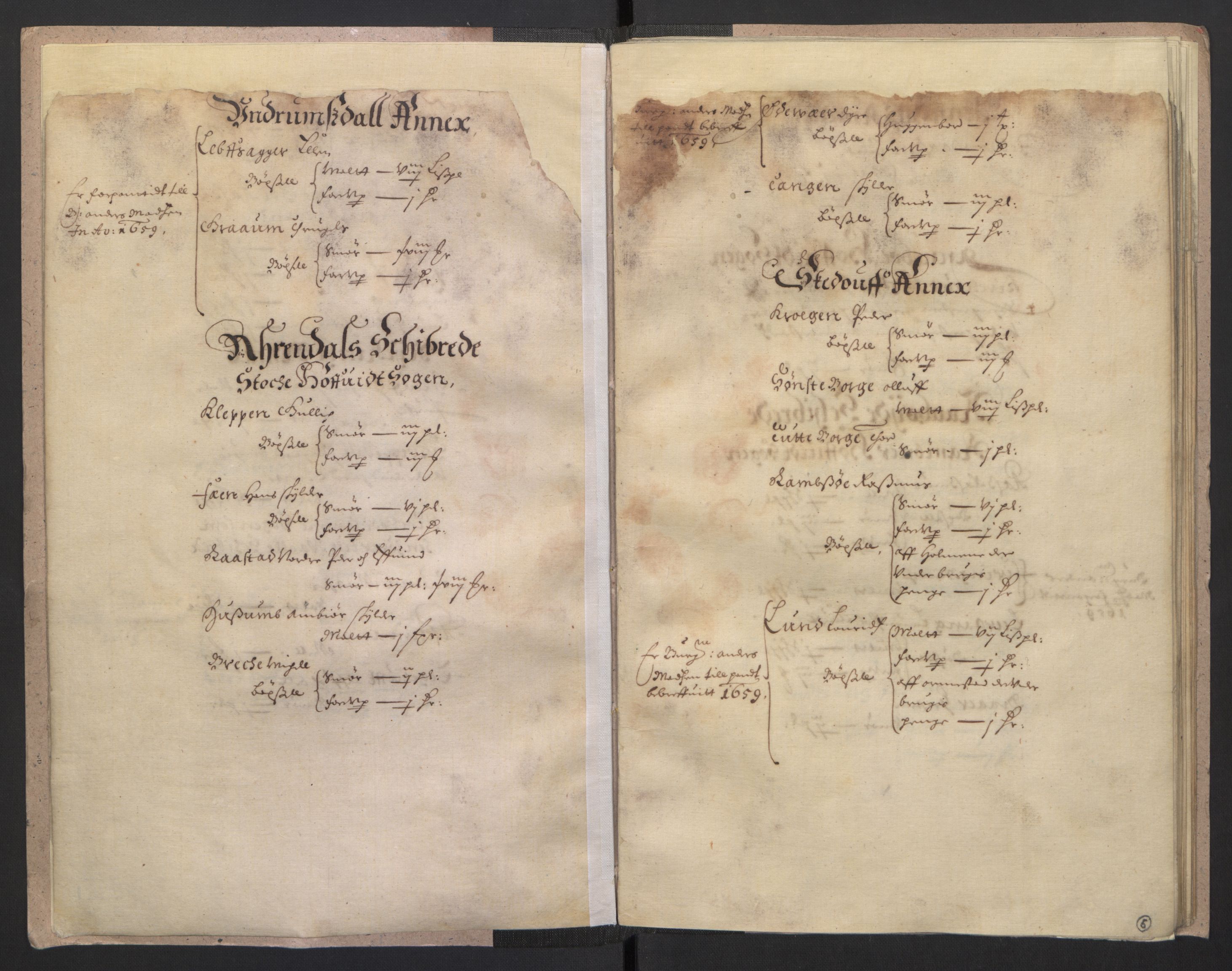 Rentekammeret inntil 1814, Realistisk ordnet avdeling, AV/RA-EA-4070/L/L0014/0003: Tønsberg lagdømme. Tønsberg len: / Tønsberg prostis jordebok, 1661, p. 4b-5a