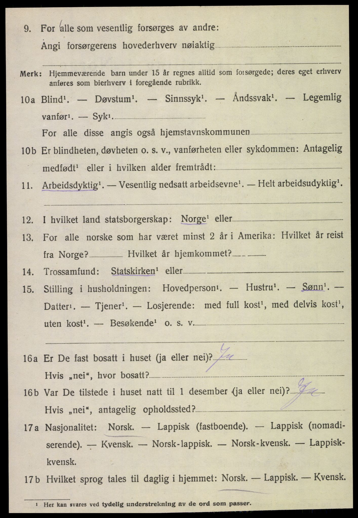 SAT, 1920 census for Inderøy, 1920, p. 5598