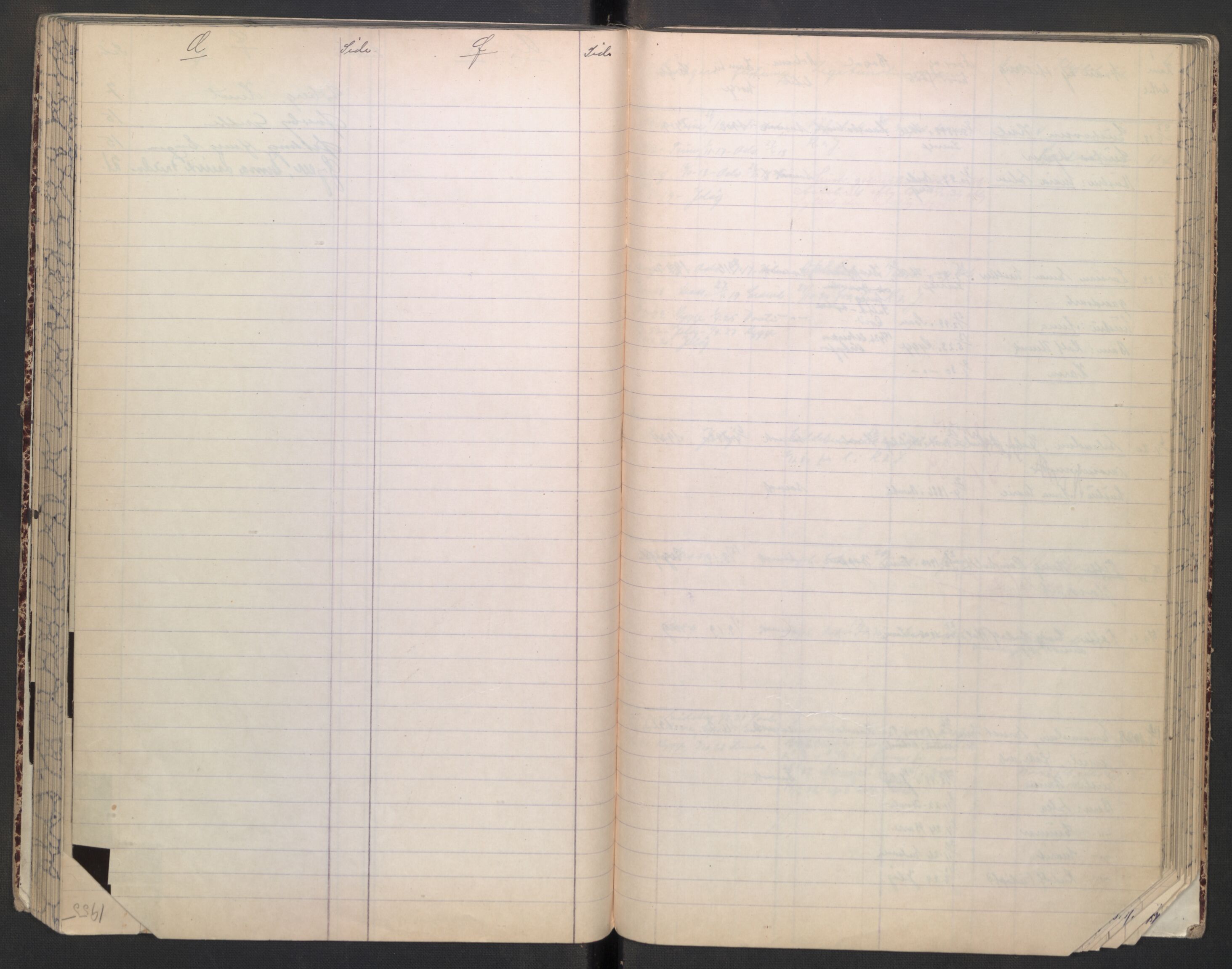 Rygge lensmannskontor, AV/SAO-A-10005/I/Ic/Ica/L0004: Protokoll over fremmede statsborgere, 1920-1955