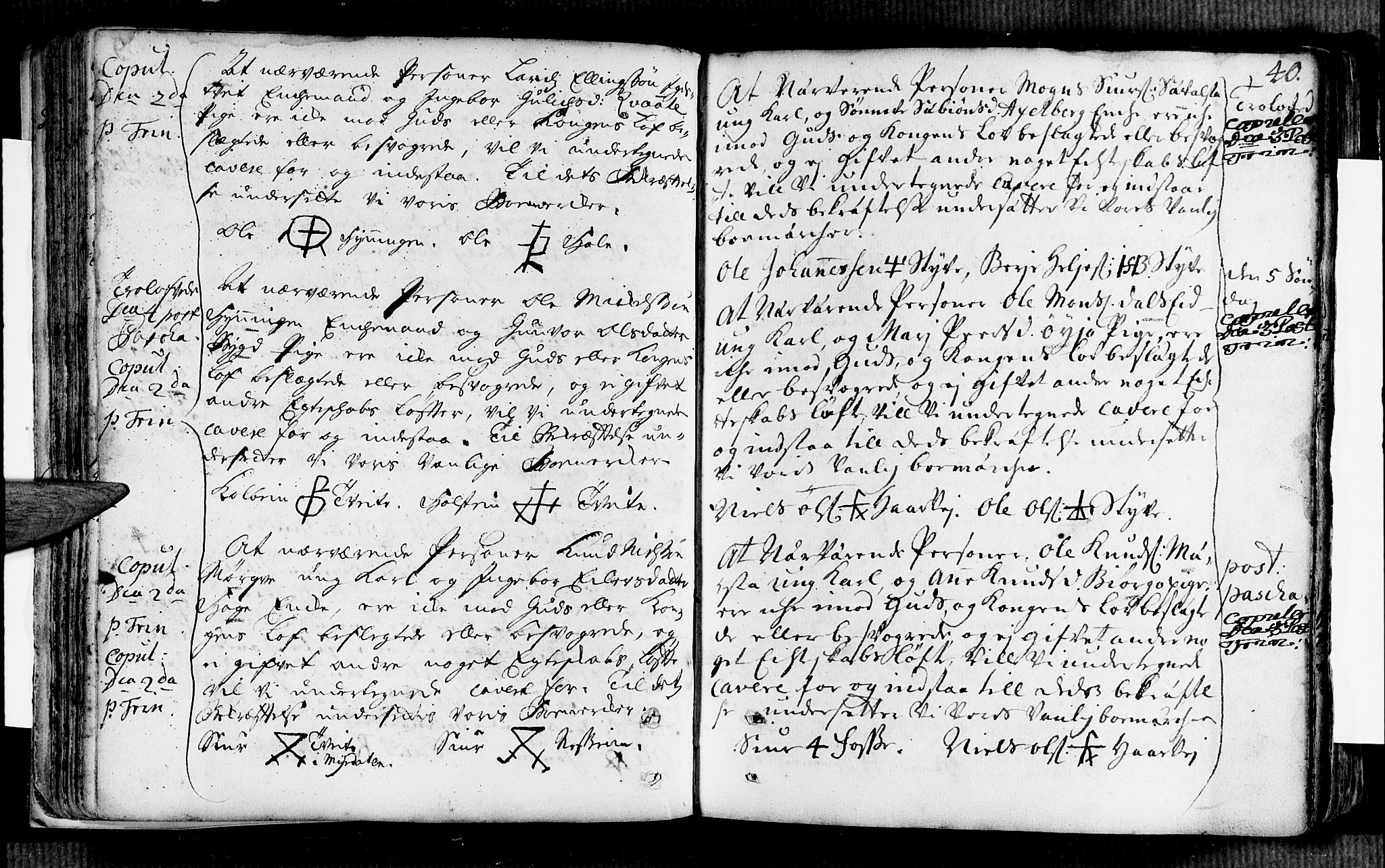 Voss sokneprestembete, AV/SAB-A-79001/H/Haa: Parish register (official) no. A 2, 1709-1730, p. 40