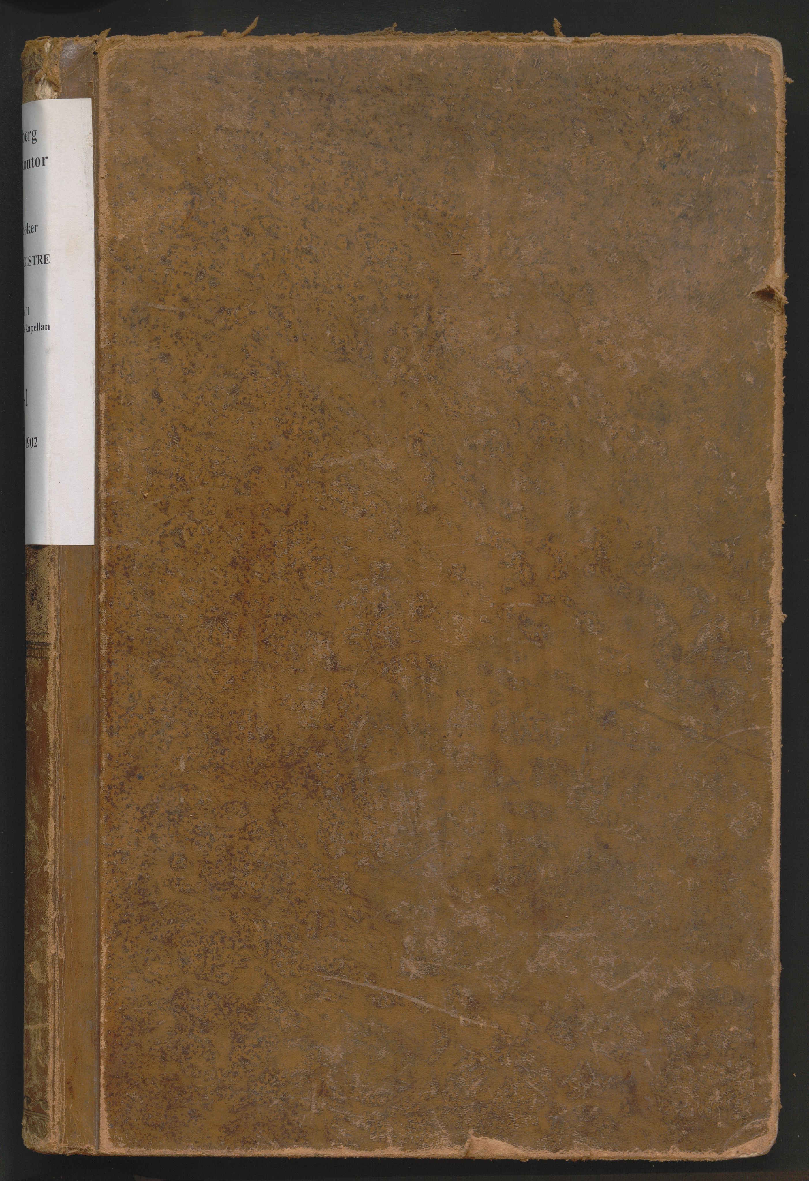 Tønsberg kirkebøker, SAKO/A-330/I/Ib/L0001: Diary records no. II 1, 1891-1902