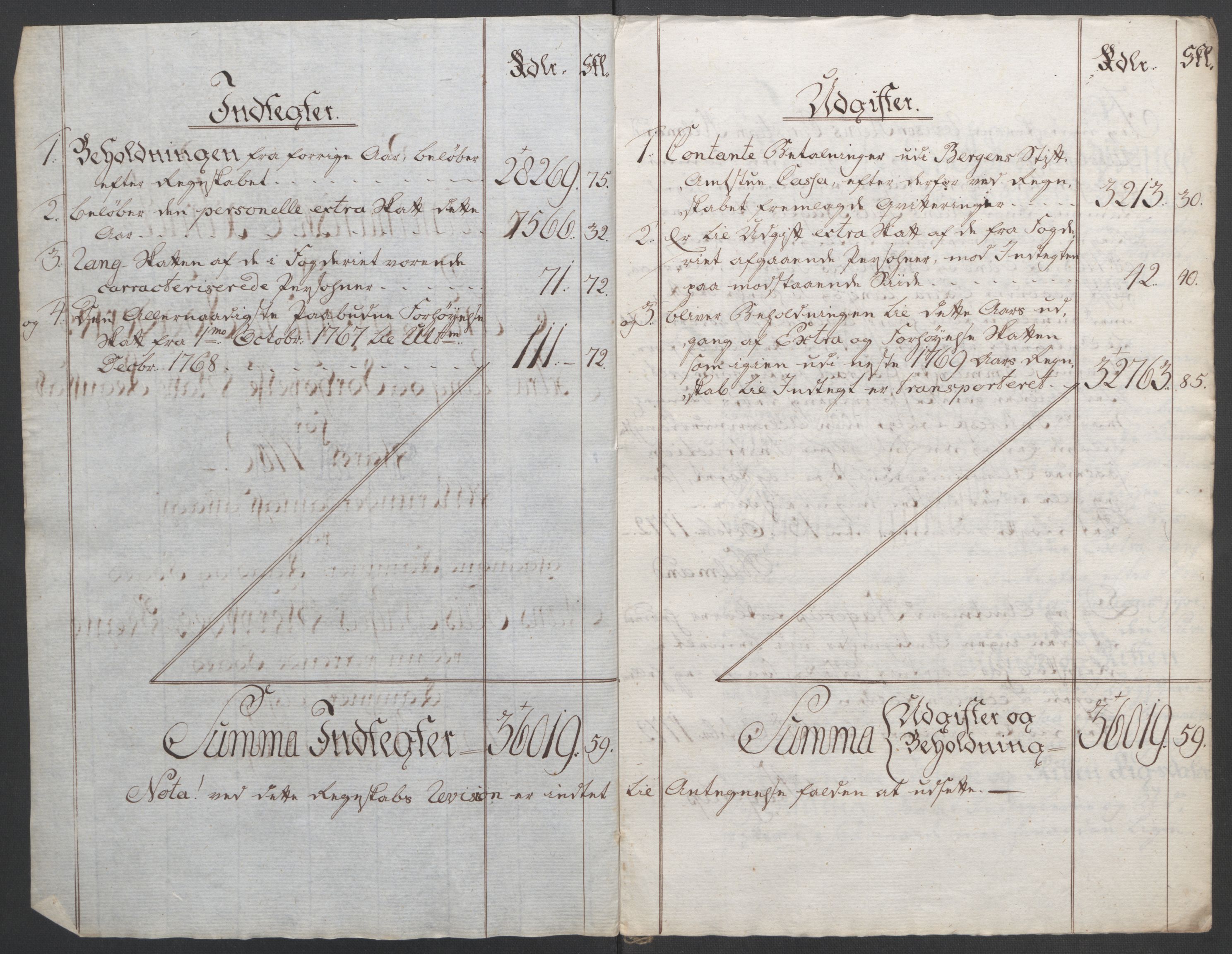 Rentekammeret inntil 1814, Reviderte regnskaper, Fogderegnskap, RA/EA-4092/R53/L3550: Ekstraskatten Sunn- og Nordfjord, 1762-1771, p. 209