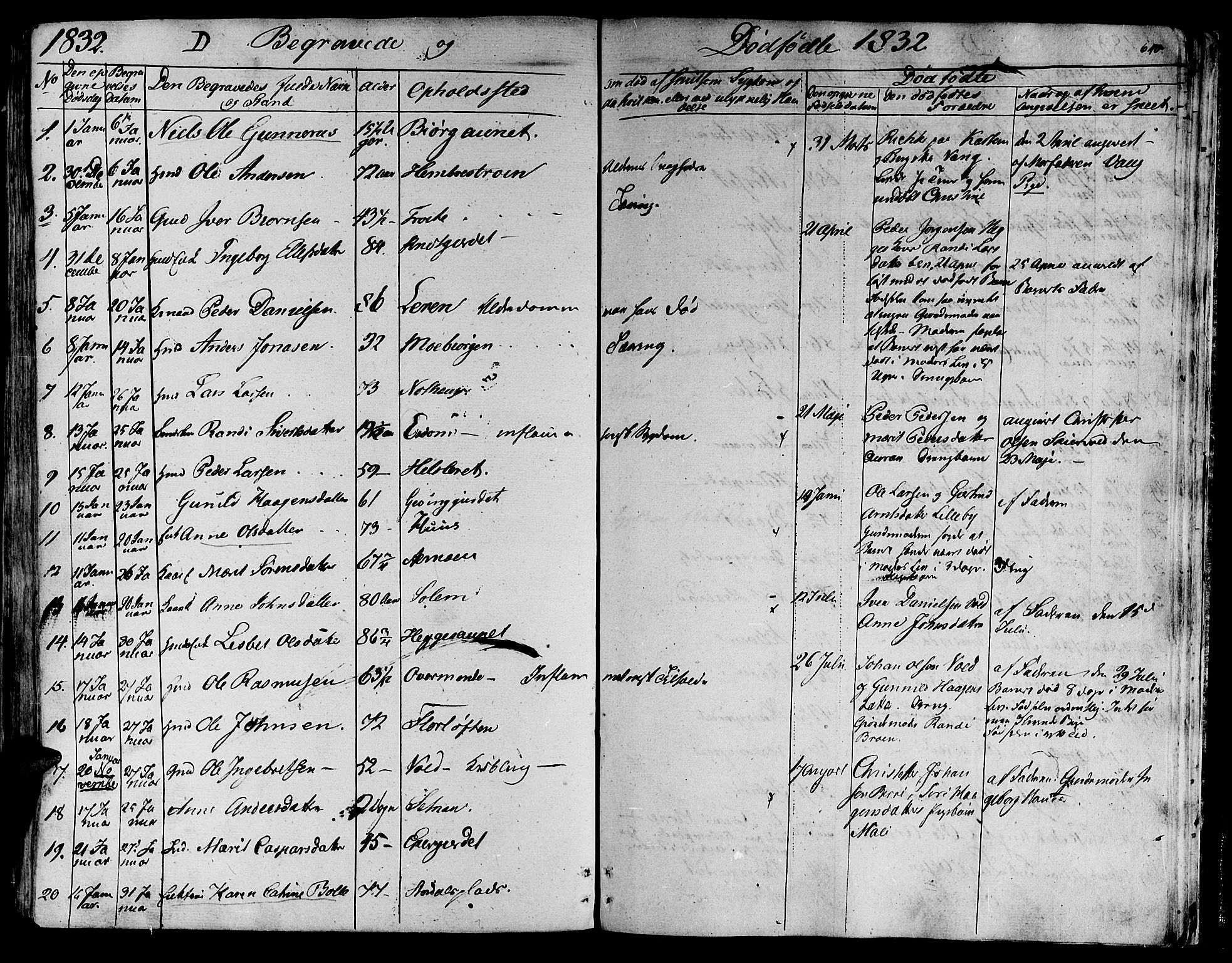 Ministerialprotokoller, klokkerbøker og fødselsregistre - Nord-Trøndelag, SAT/A-1458/709/L0070: Parish register (official) no. 709A10, 1820-1832, p. 640