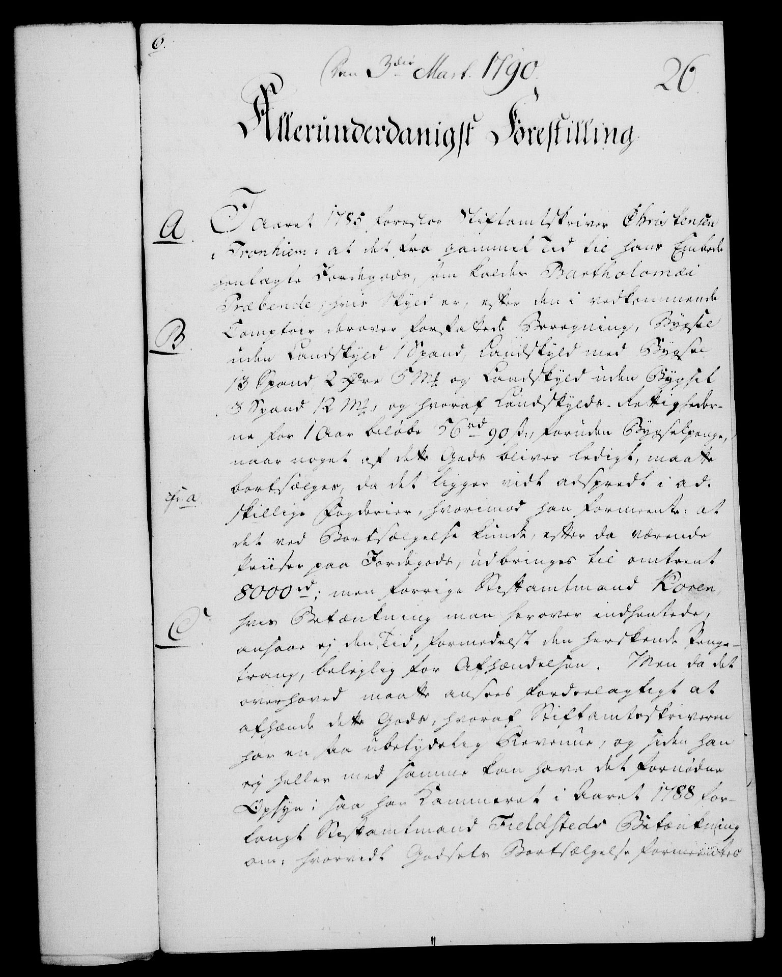 Rentekammeret, Kammerkanselliet, RA/EA-3111/G/Gf/Gfa/L0072: Norsk relasjons- og resolusjonsprotokoll (merket RK 52.72), 1790, p. 140