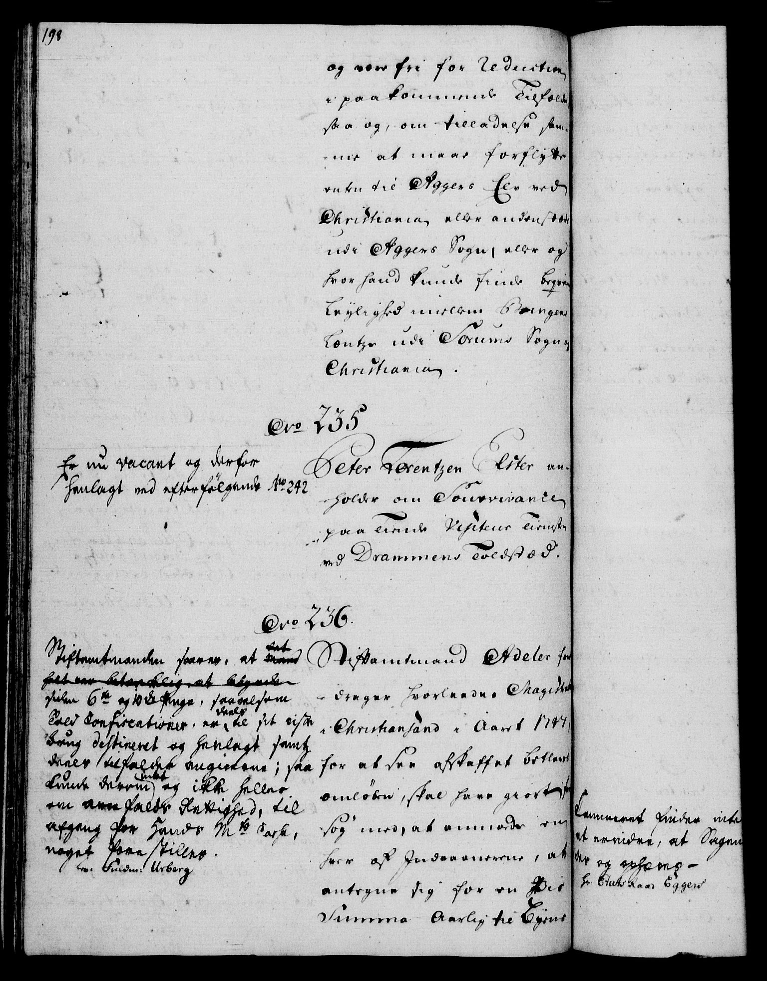 Rentekammeret, Kammerkanselliet, AV/RA-EA-3111/G/Gh/Gha/L0031: Norsk ekstraktmemorialprotokoll (merket RK 53.76), 1751-1753, p. 198