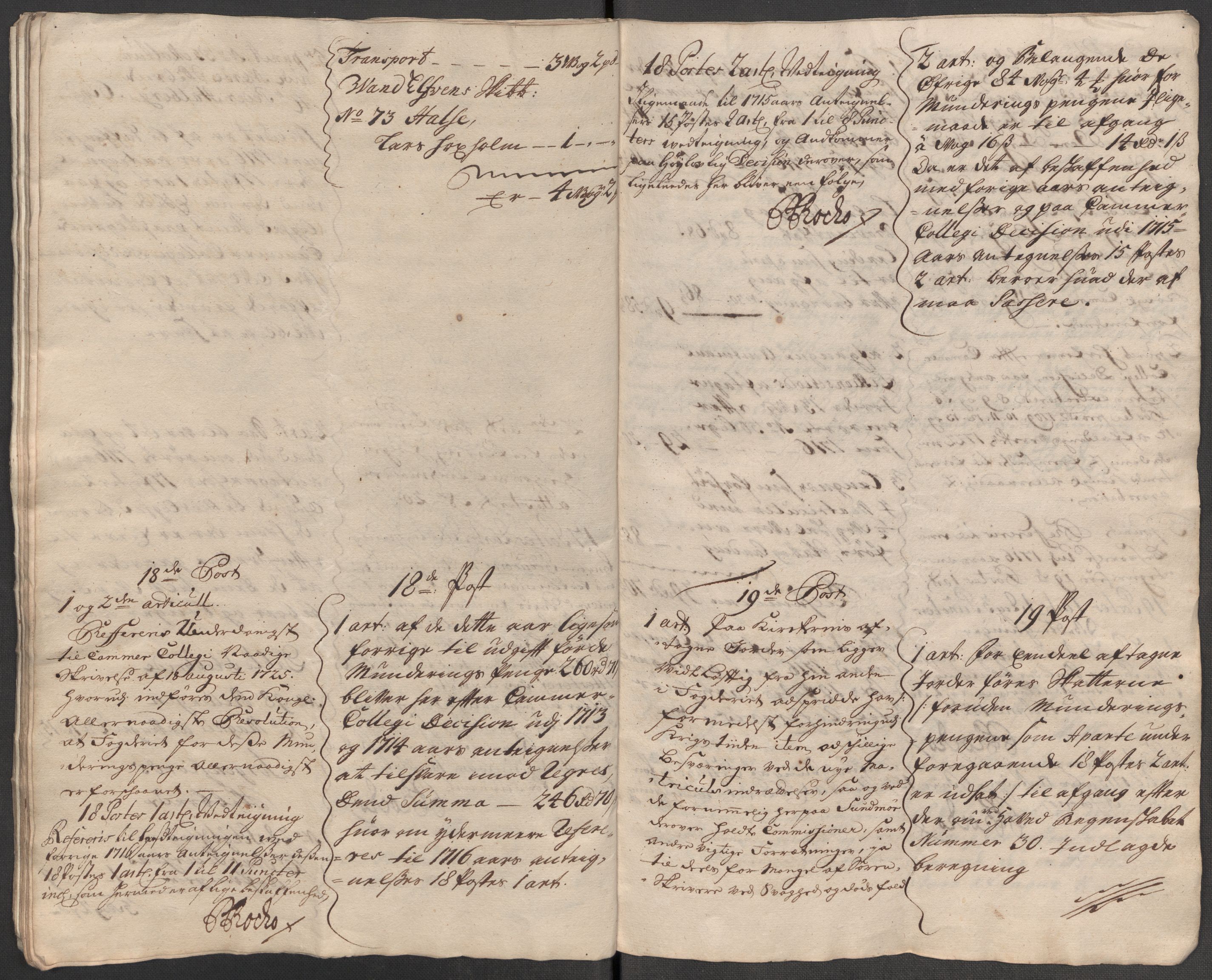 Rentekammeret inntil 1814, Reviderte regnskaper, Fogderegnskap, AV/RA-EA-4092/R54/L3569: Fogderegnskap Sunnmøre, 1717, p. 353