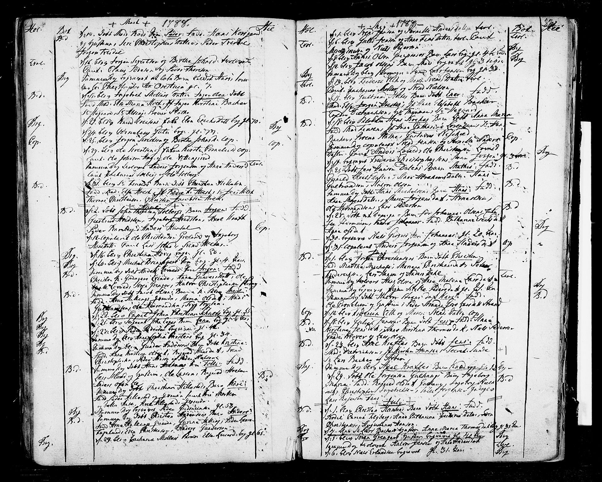 Botne kirkebøker, SAKO/A-340/F/Fa/L0002: Parish register (official) no. I 2, 1779-1791, p. 32