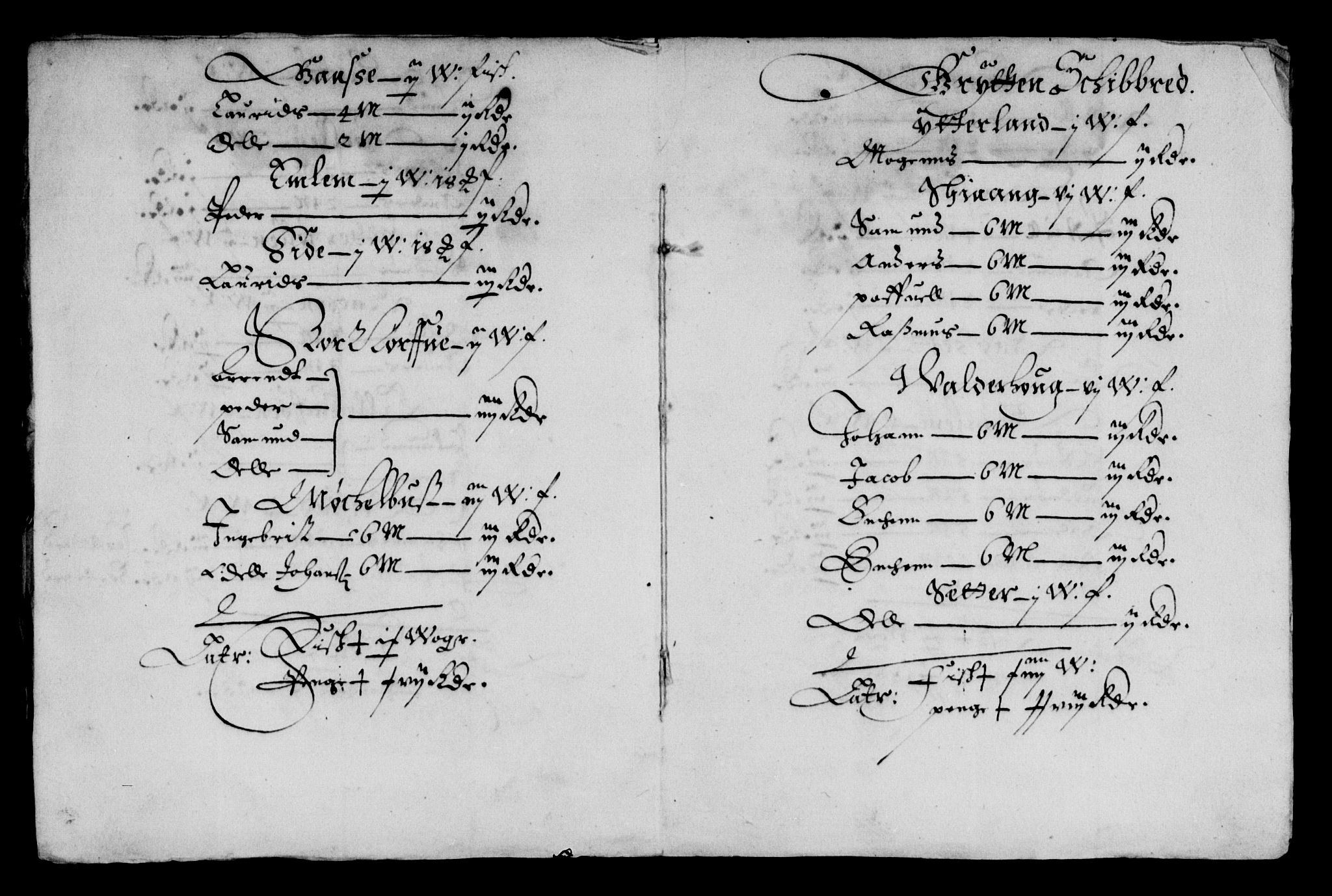 Rentekammeret inntil 1814, Reviderte regnskaper, Lensregnskaper, AV/RA-EA-5023/R/Rb/Rbt/L0147: Bergenhus len, 1653-1661