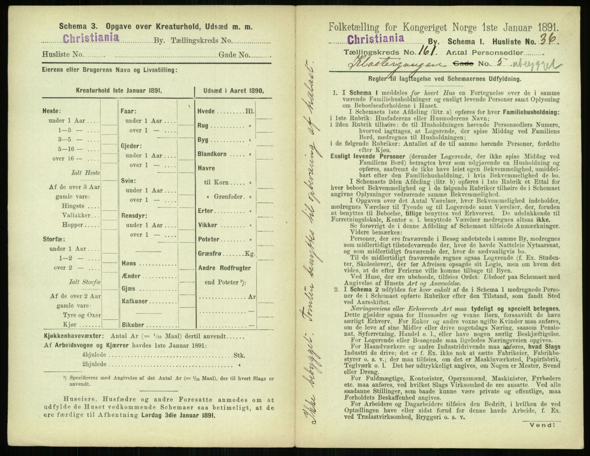 RA, 1891 census for 0301 Kristiania, 1891, p. 91404