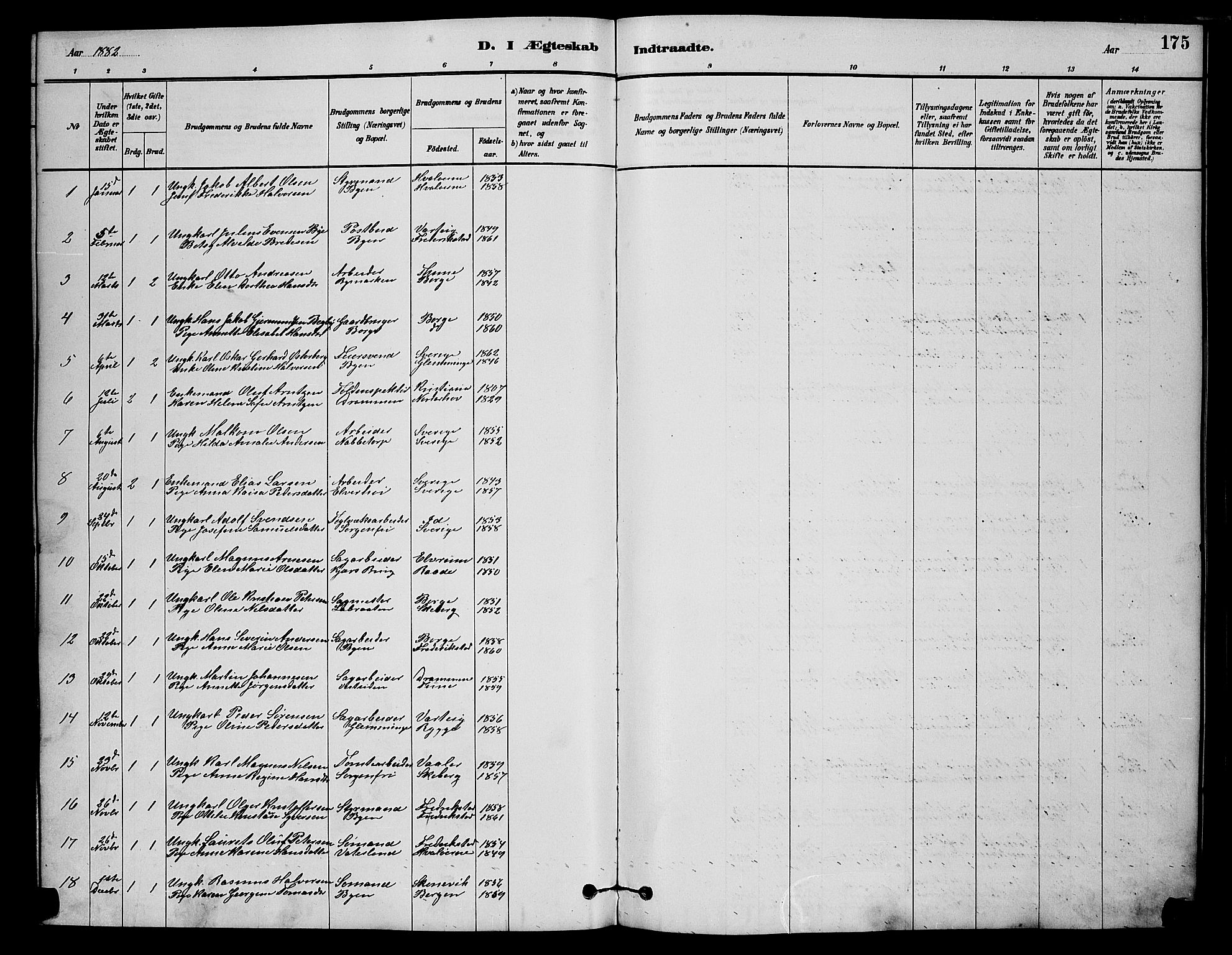 Østre Fredrikstad prestekontor Kirkebøker, SAO/A-10907/G/Ga/L0001: Parish register (copy) no. 1, 1880-1899, p. 175