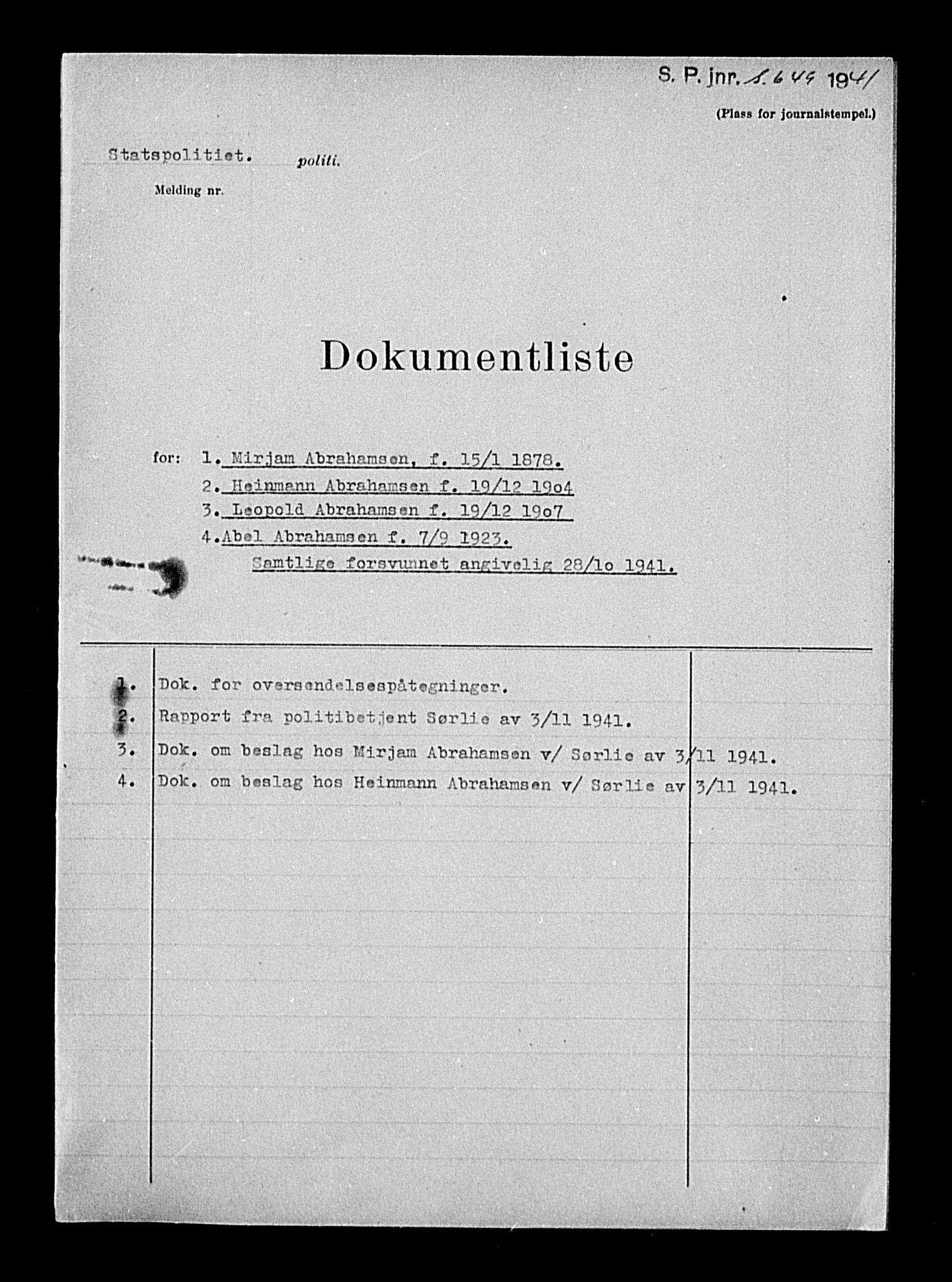Justisdepartementet, Tilbakeføringskontoret for inndratte formuer, AV/RA-S-1564/H/Hc/Hca/L0892: --, 1945-1947, p. 19