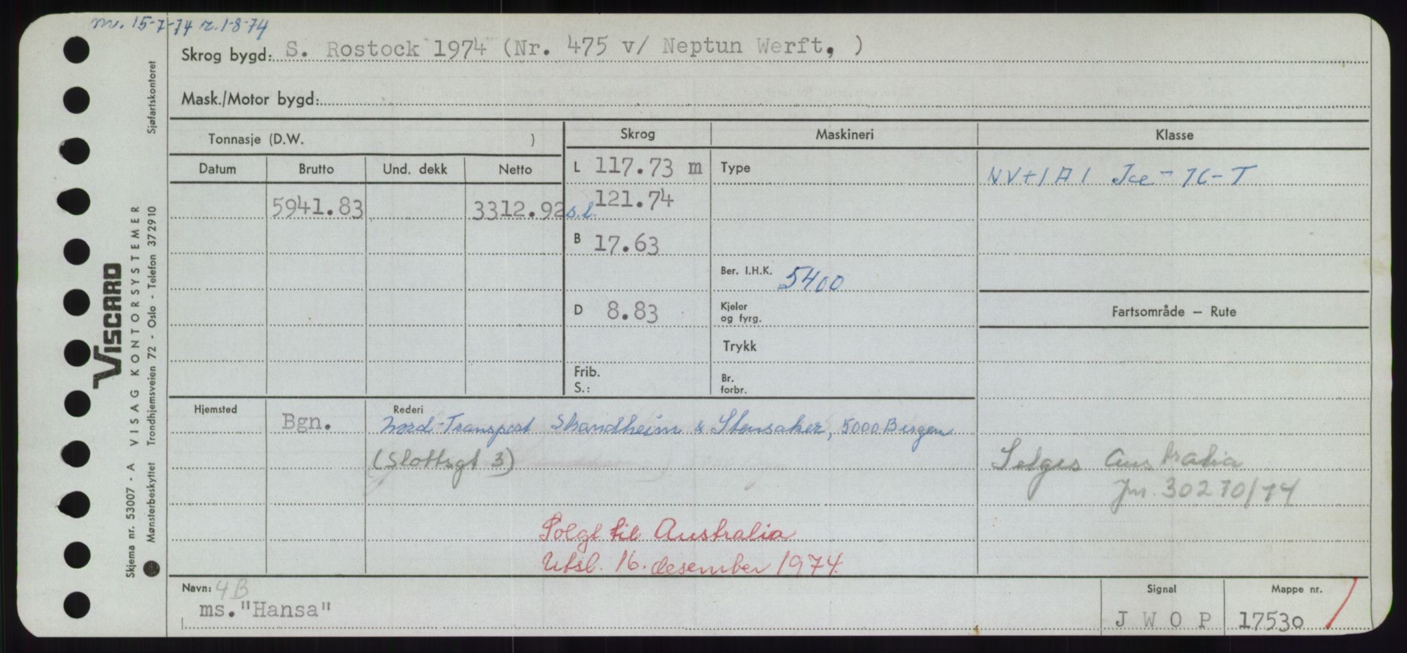 Sjøfartsdirektoratet med forløpere, Skipsmålingen, AV/RA-S-1627/H/Hd/L0014: Fartøy, H-Havl, p. 221