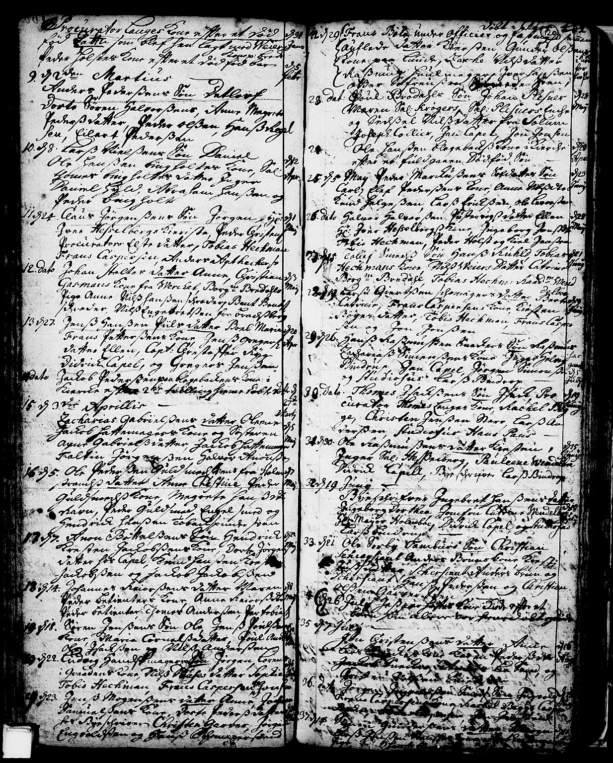 Skien kirkebøker, SAKO/A-302/F/Fa/L0002: Parish register (official) no. 2, 1716-1757, p. 120