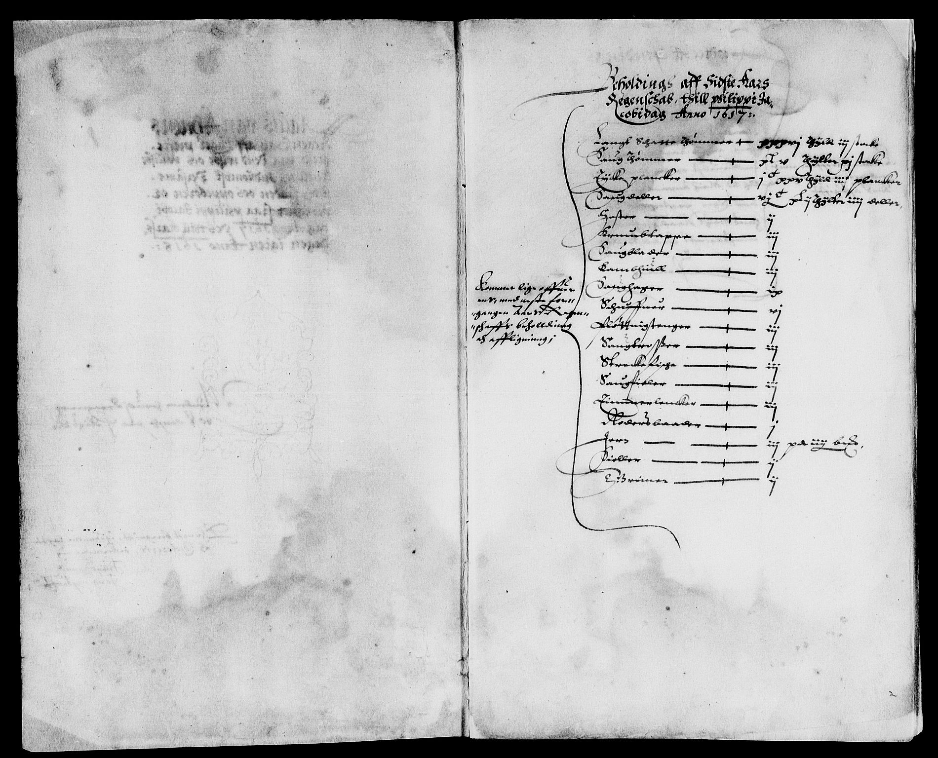 Rentekammeret inntil 1814, Reviderte regnskaper, Lensregnskaper, AV/RA-EA-5023/R/Rb/Rbm/L0001: Eiker len, 1607-1618