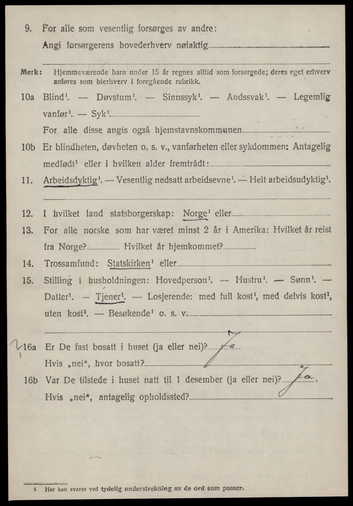 SAT, 1920 census for Eid (MR), 1920, p. 1495