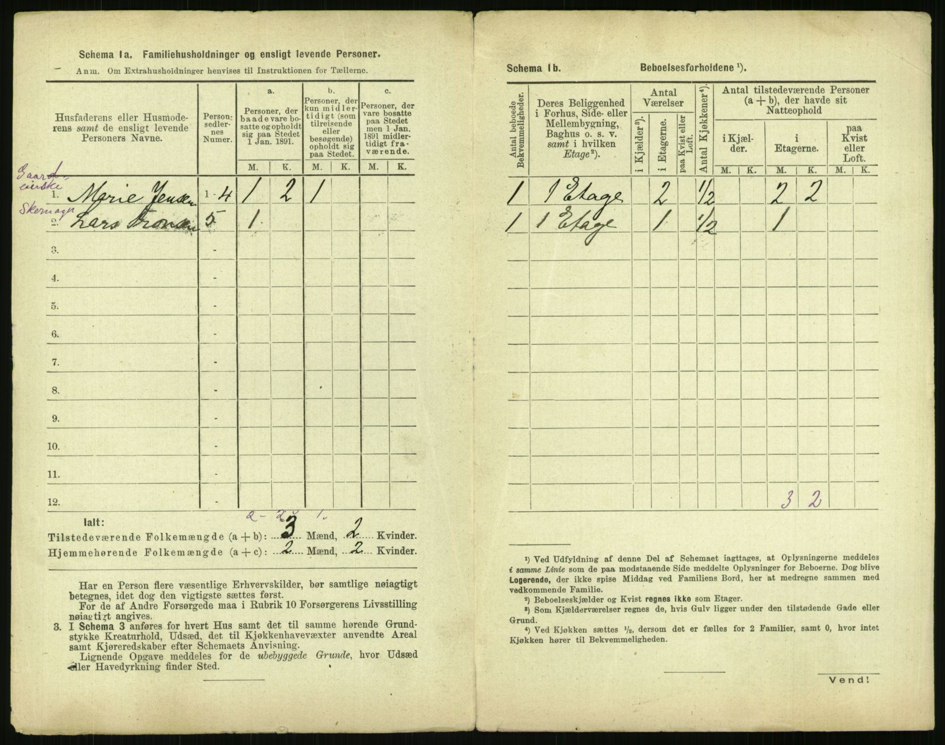 RA, 1891 census for 0301 Kristiania, 1891, p. 112637