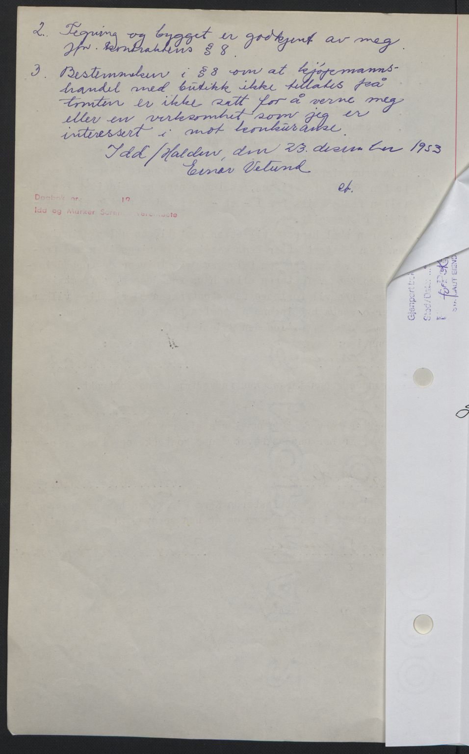 Idd og Marker sorenskriveri, AV/SAO-A-10283/G/Gb/Gbb/L0012: Mortgage book no. A12, 1949-1949, Diary no: : 1080/1949