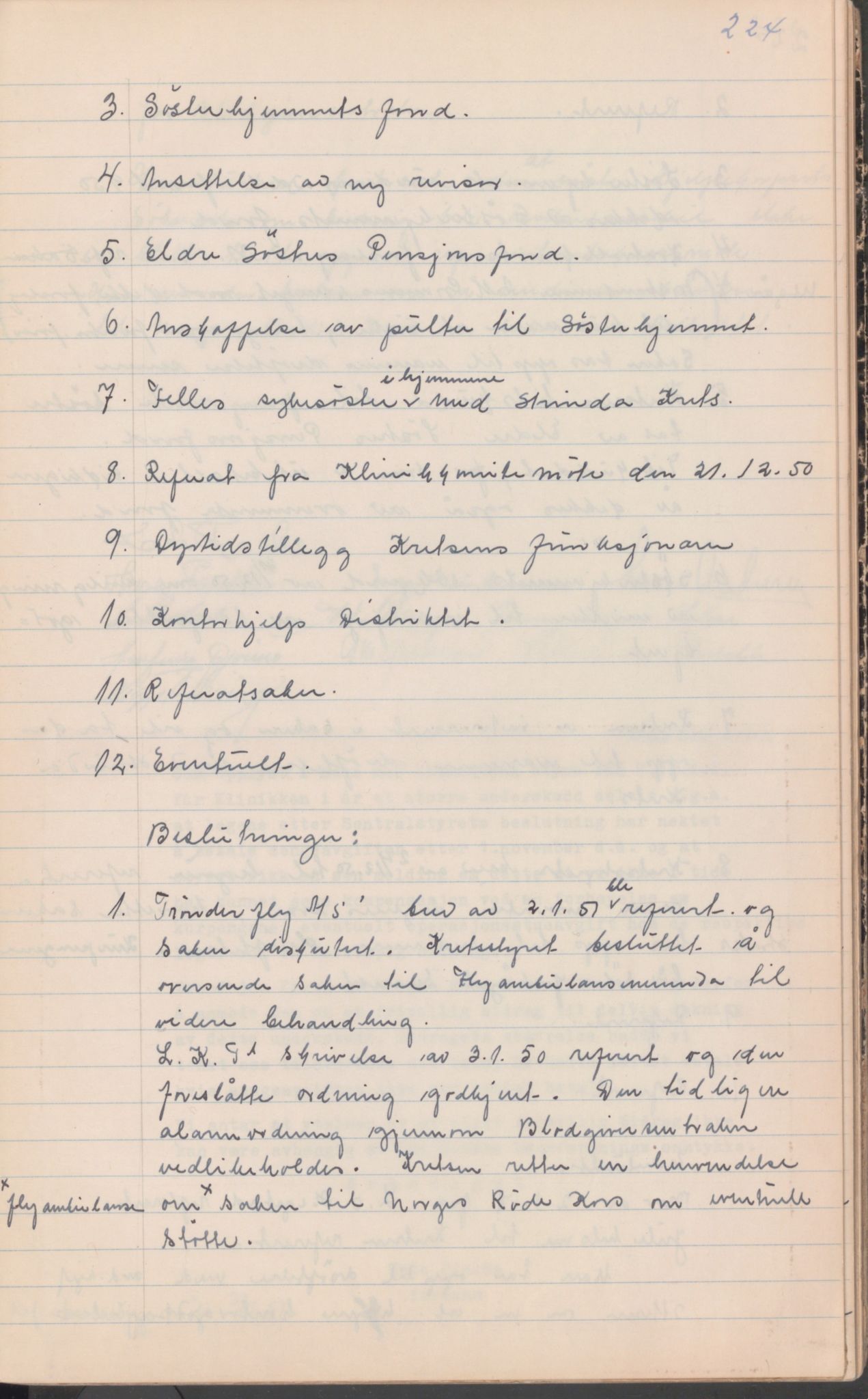 Trondheim Røde Kors, TRKO/PA-1204/A/Aa/L0003: Møtebok, 1942-1952, p. 227