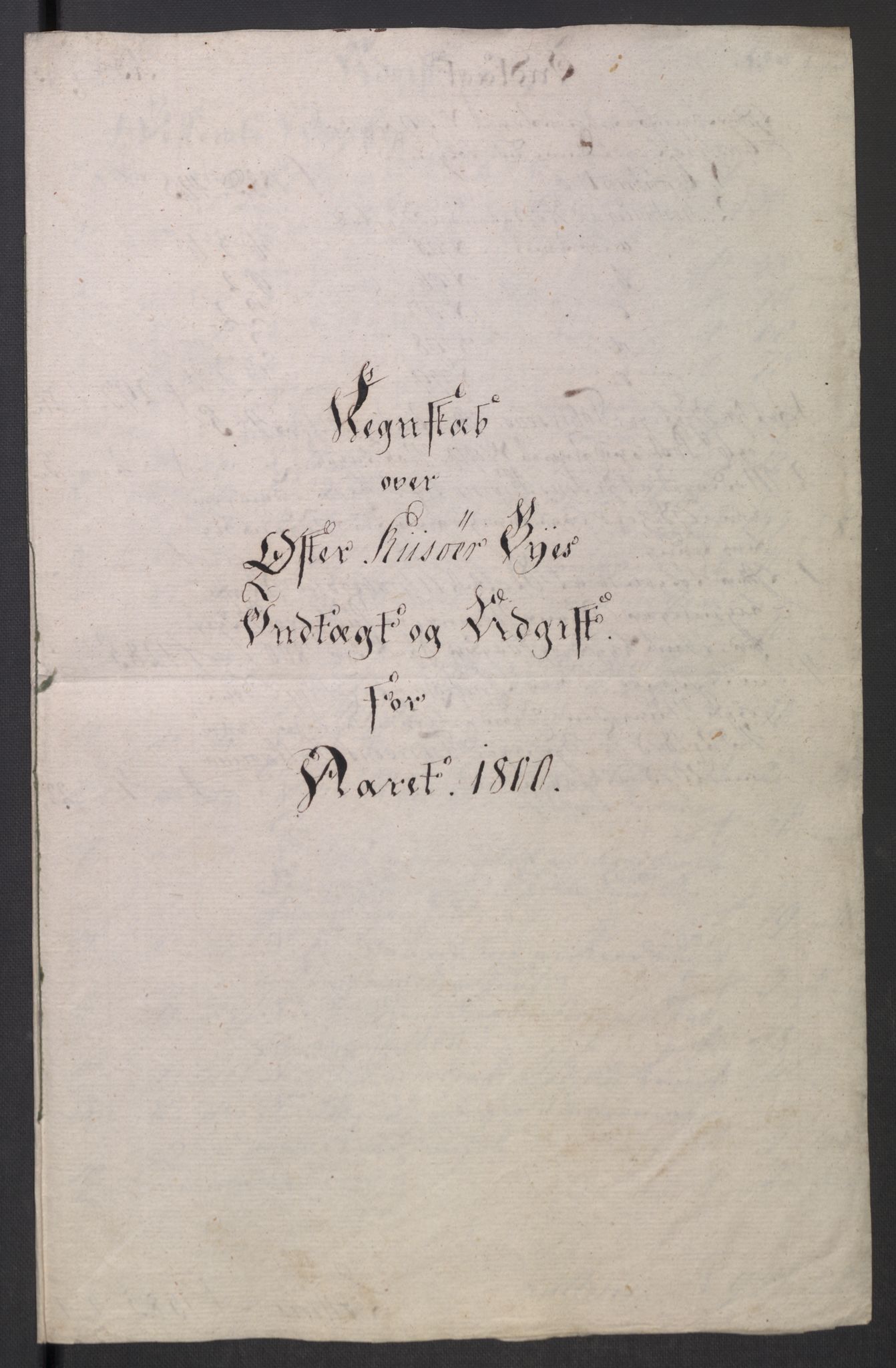 Danske Kanselli 1800-1814, AV/RA-EA-3024/K/Kk/Kka/Kkac/L0235: Kjøpstadregnskap Øster Risør, 1796-1800, p. 977