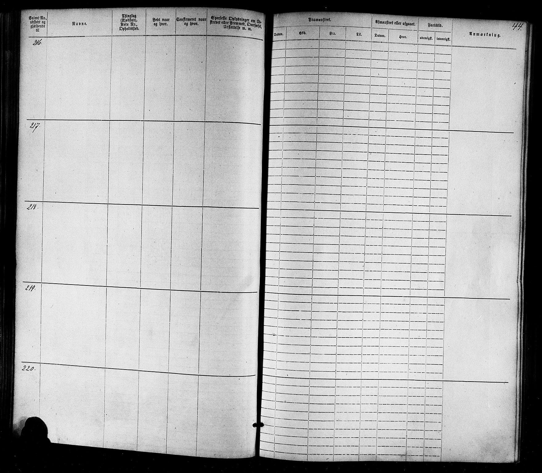 Farsund mønstringskrets, SAK/2031-0017/F/Fa/L0005: Annotasjonsrulle nr 1-1910 med register, Z-2, 1869-1877, p. 70