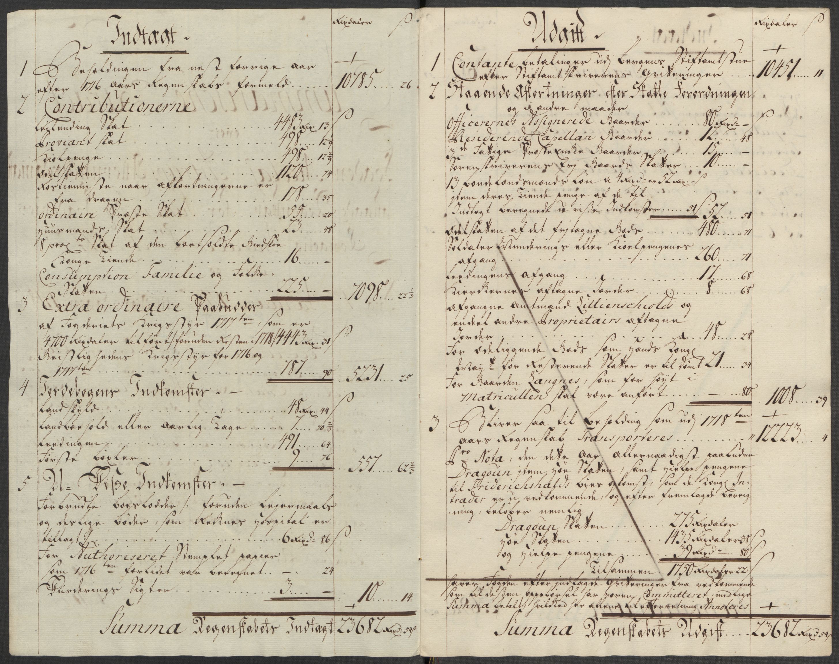 Rentekammeret inntil 1814, Reviderte regnskaper, Fogderegnskap, AV/RA-EA-4092/R54/L3569: Fogderegnskap Sunnmøre, 1717, p. 20