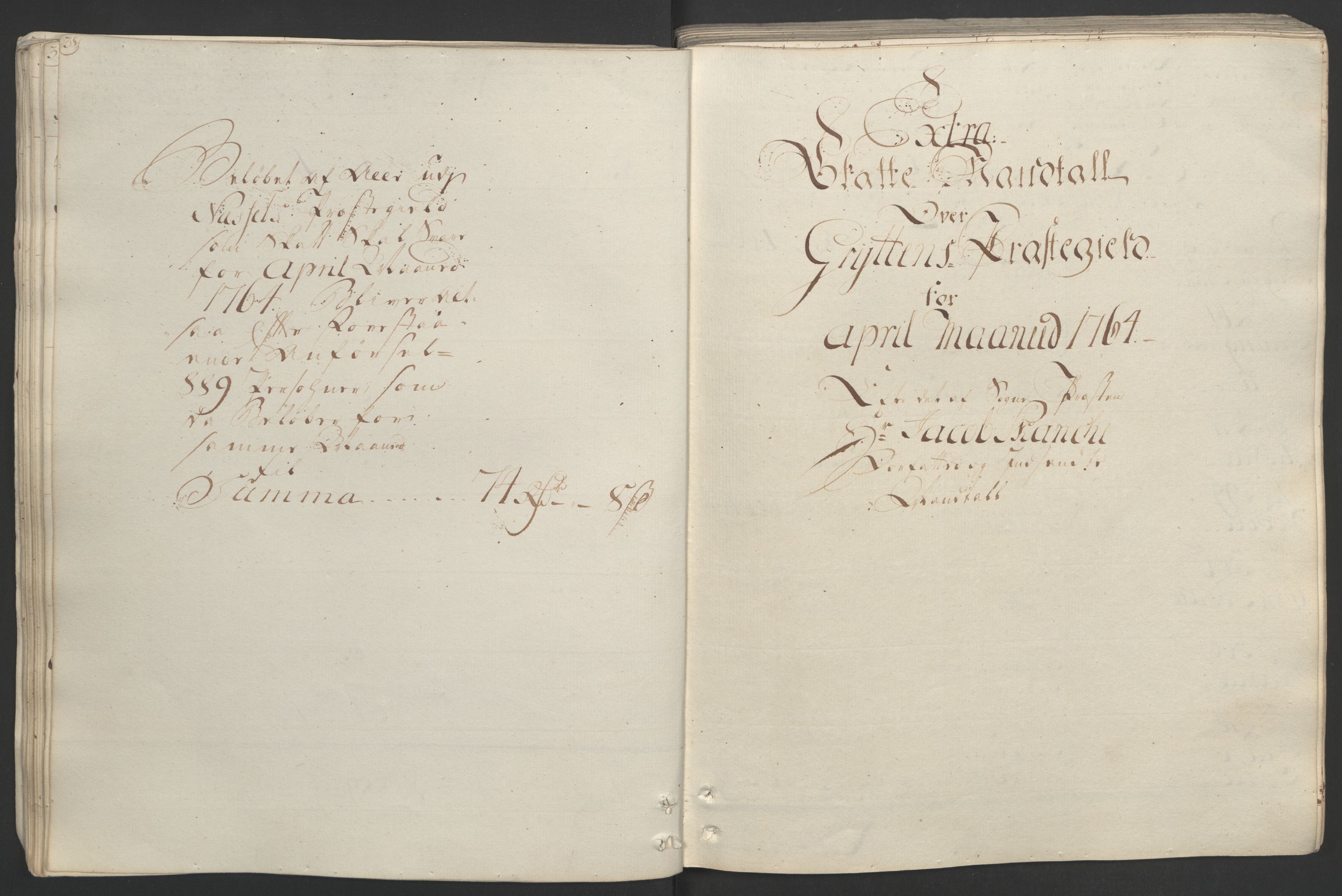 Rentekammeret inntil 1814, Realistisk ordnet avdeling, RA/EA-4070/Ol/L0020/0001: [Gg 10]: Ekstraskatten, 23.09.1762. Romsdal, Strinda, Selbu, Inderøy. / Romsdal, 1764, p. 43
