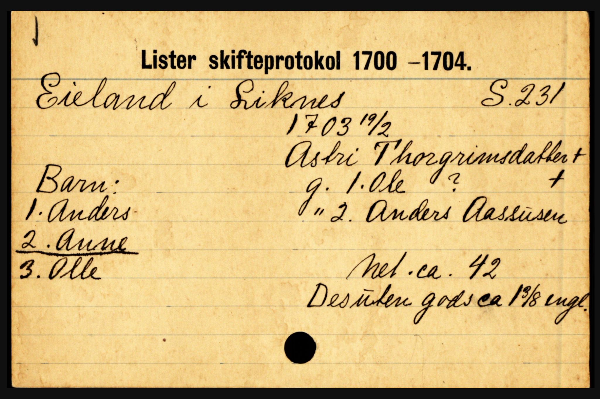 Lister sorenskriveri, AV/SAK-1221-0003/H, p. 5609