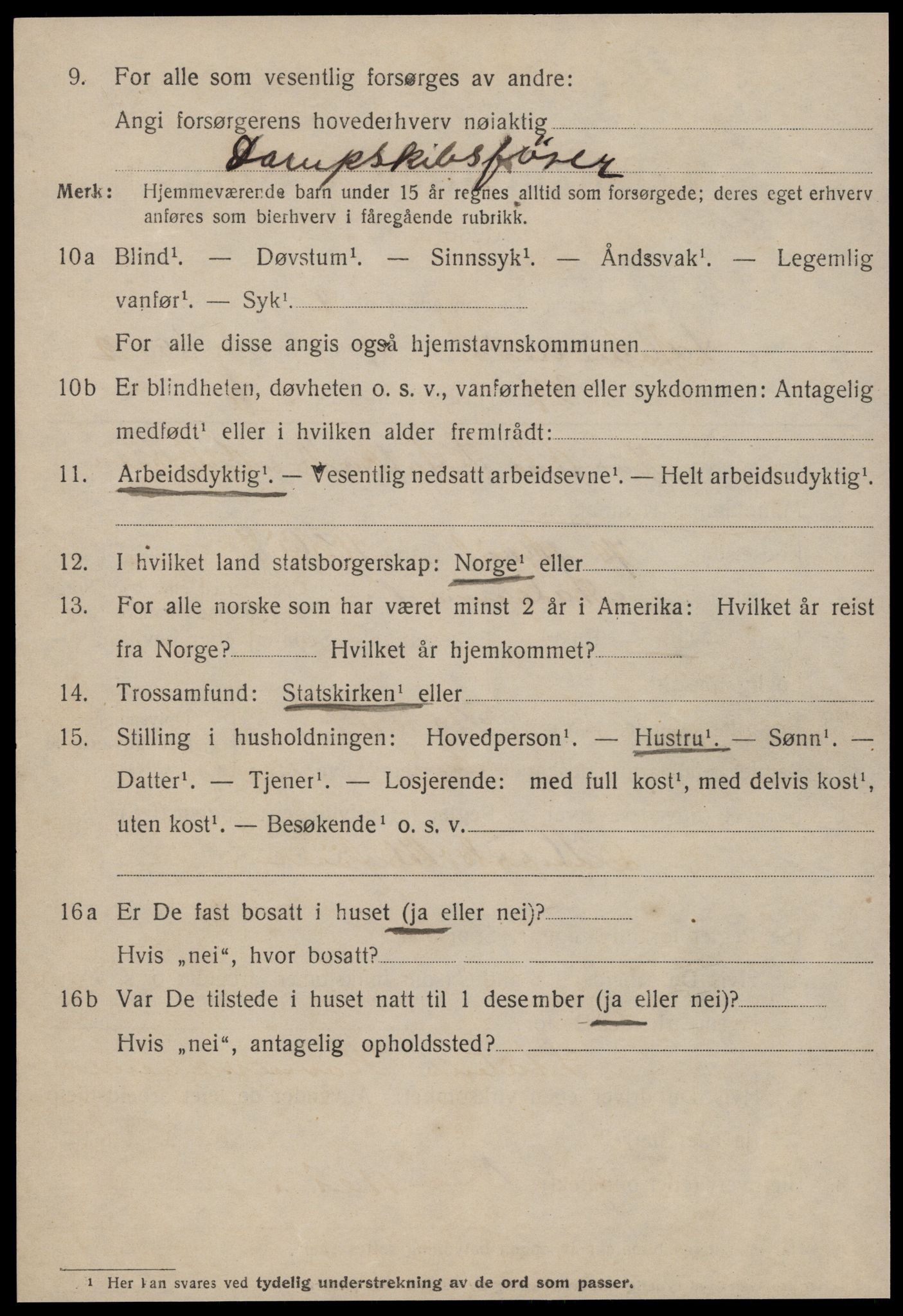 SAT, 1920 census for Ålesund, 1920, p. 11889