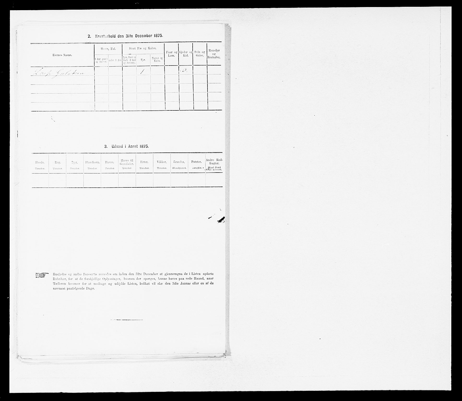 SAB, 1875 census for 1415P Lavik, 1875, p. 755