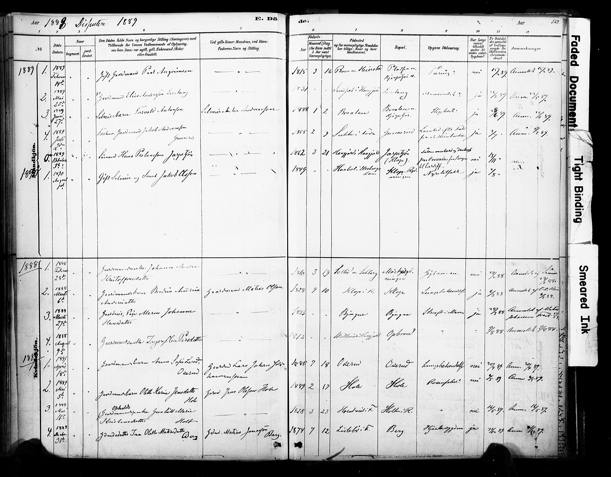 Ramnes kirkebøker, SAKO/A-314/F/Fa/L0007: Parish register (official) no. I 7, 1878-1895, p. 562-563